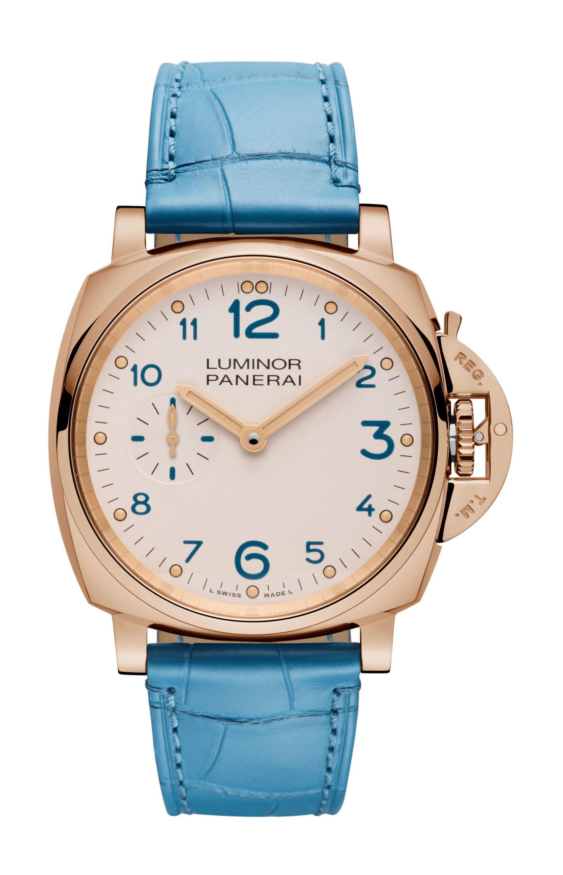 Panerai Luminor Due luxury timepiece - detailed view