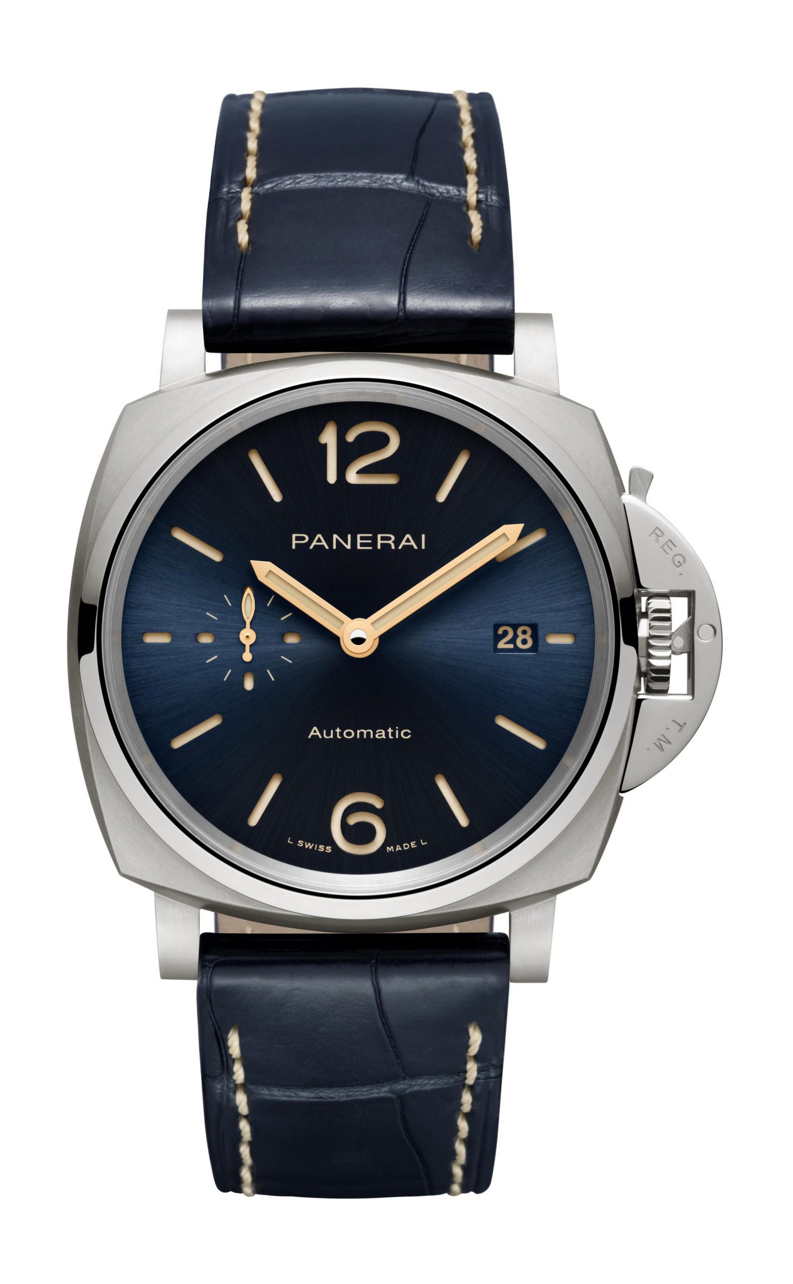 Panerai Luminor Due luxury timepiece - detailed view