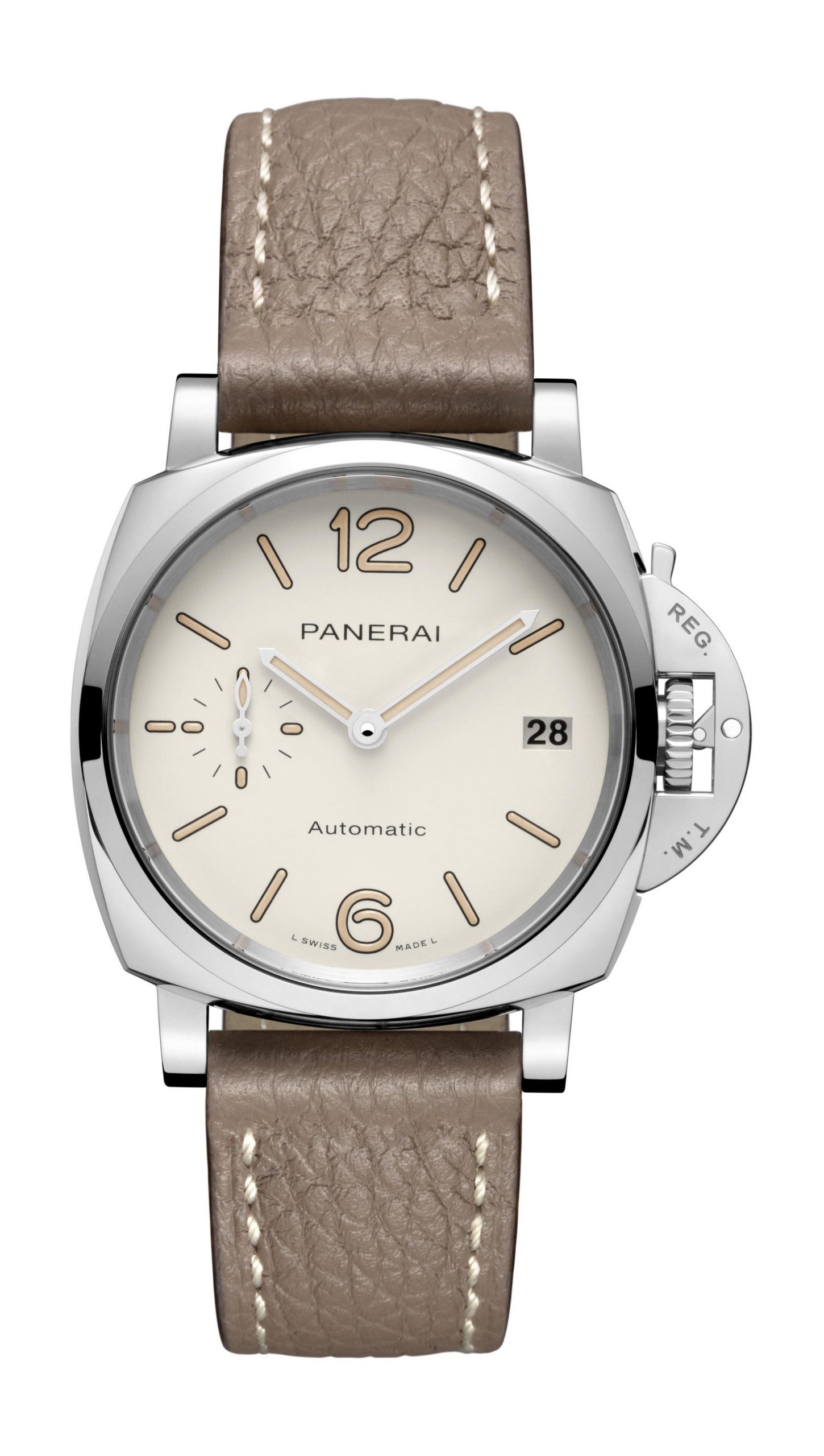 Panerai Luminor Due luxury timepiece - detailed view