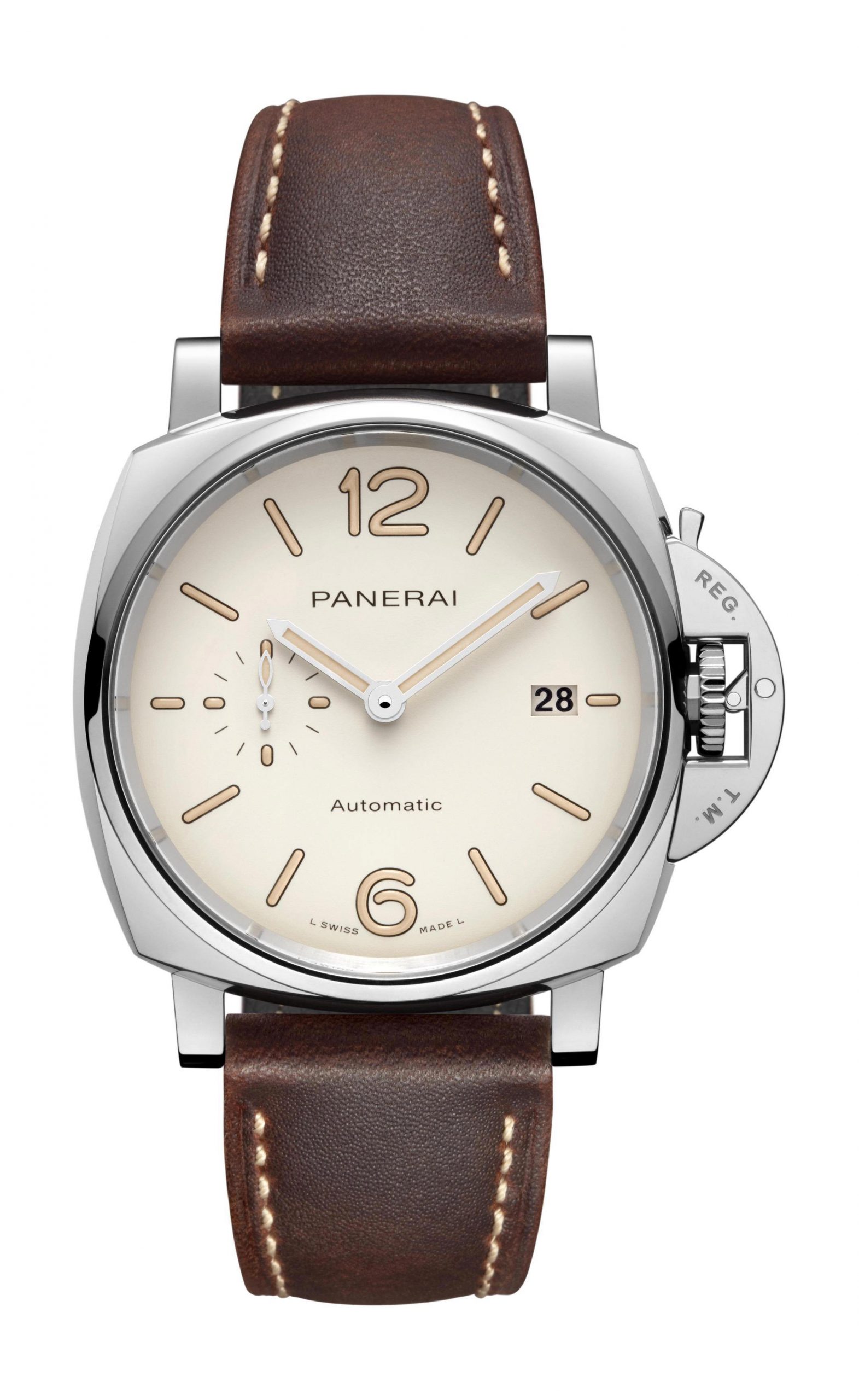 Panerai Luminor Due luxury timepiece - detailed view