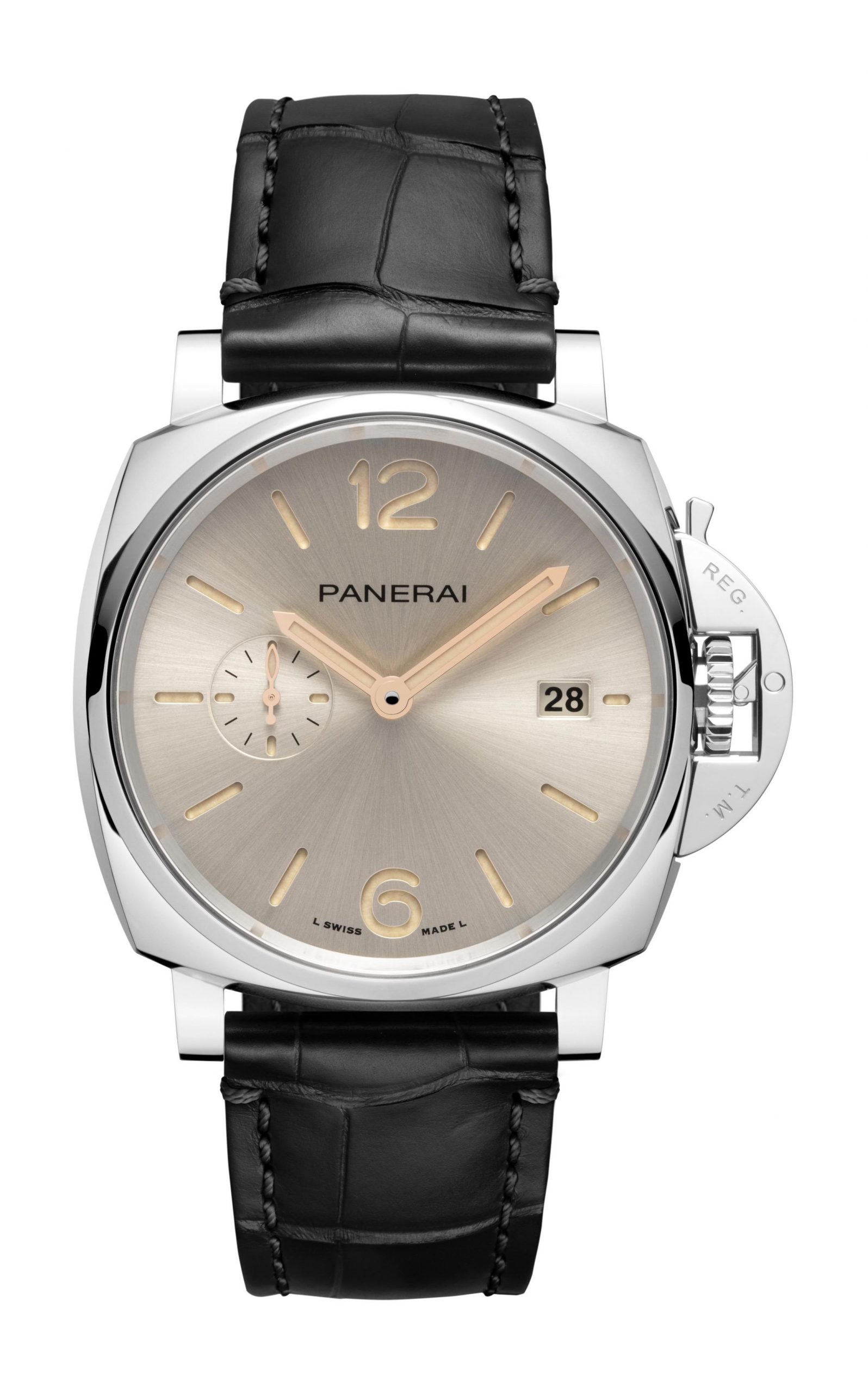 Panerai Luminor Due luxury timepiece - detailed view