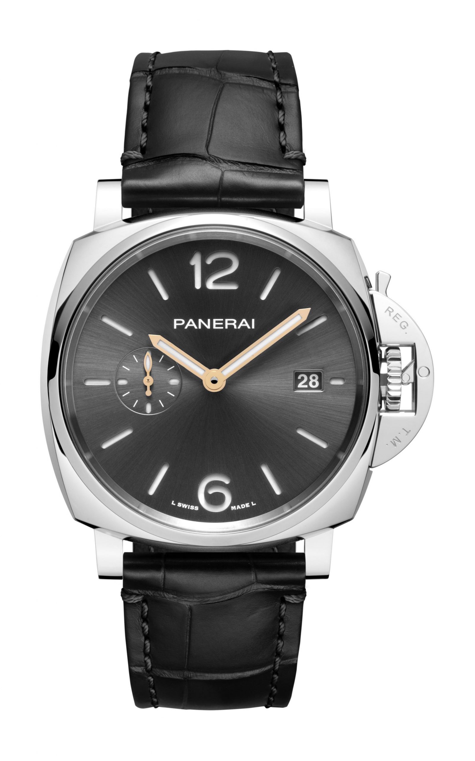 Panerai Luminor Due luxury timepiece - detailed view