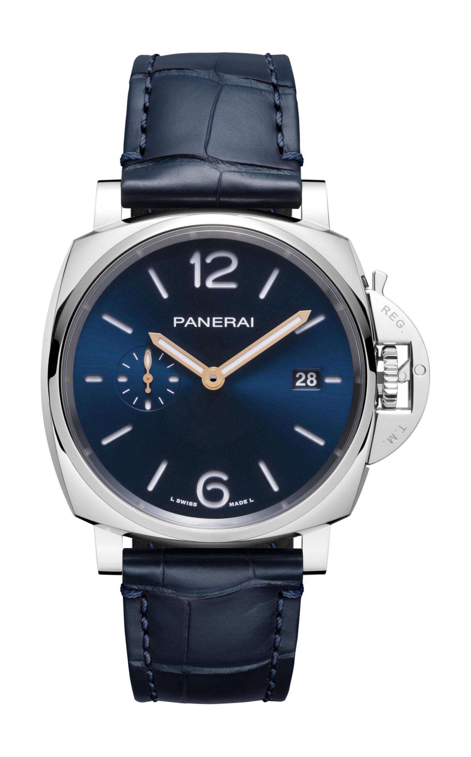 Panerai Luminor Due luxury timepiece - detailed view