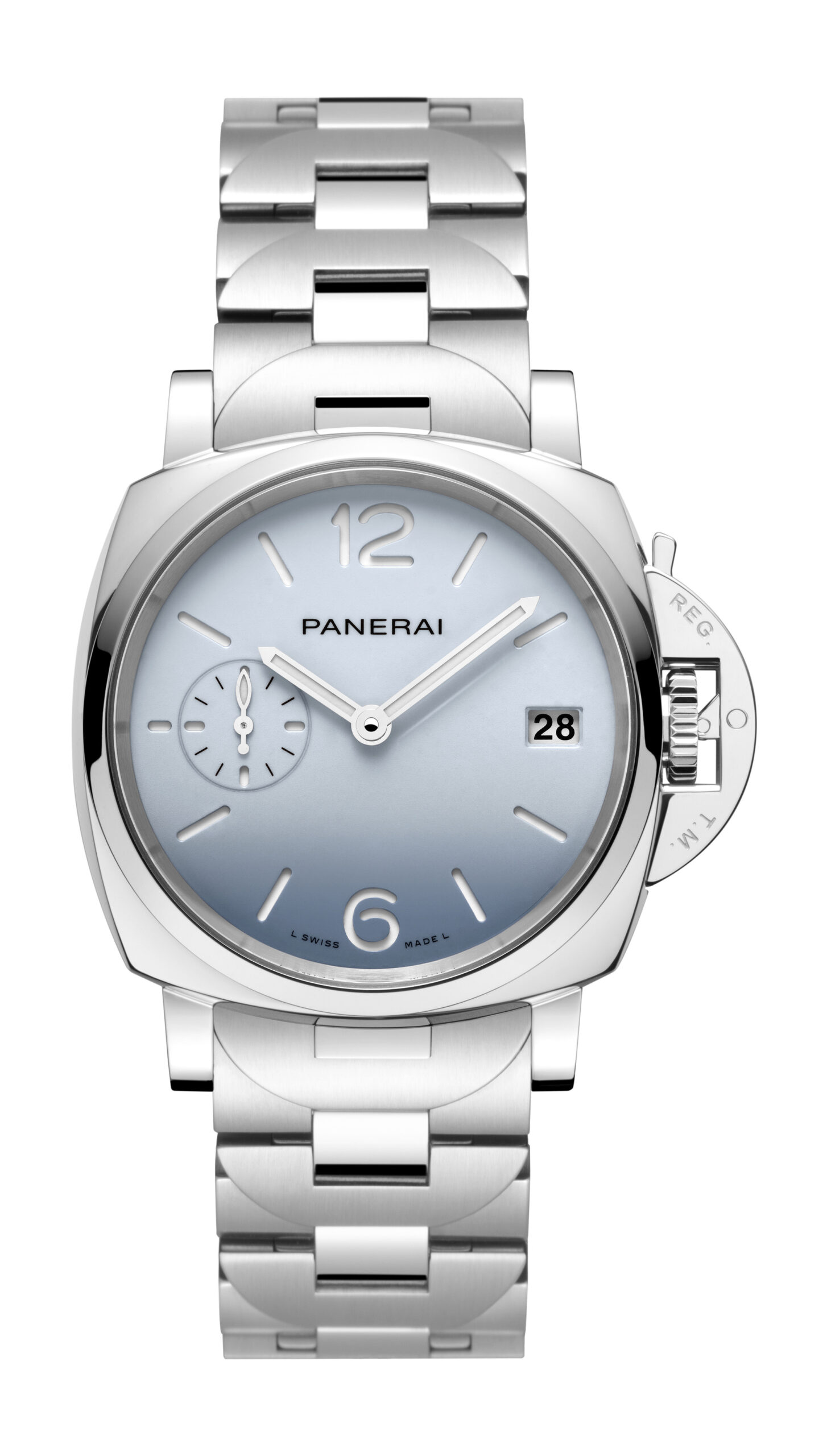 Panerai Luminor Due luxury timepiece - detailed view