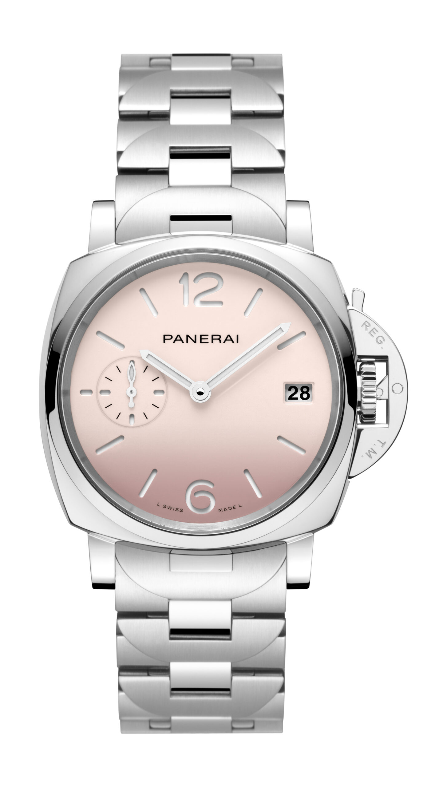 Panerai Luminor Due luxury timepiece - detailed view