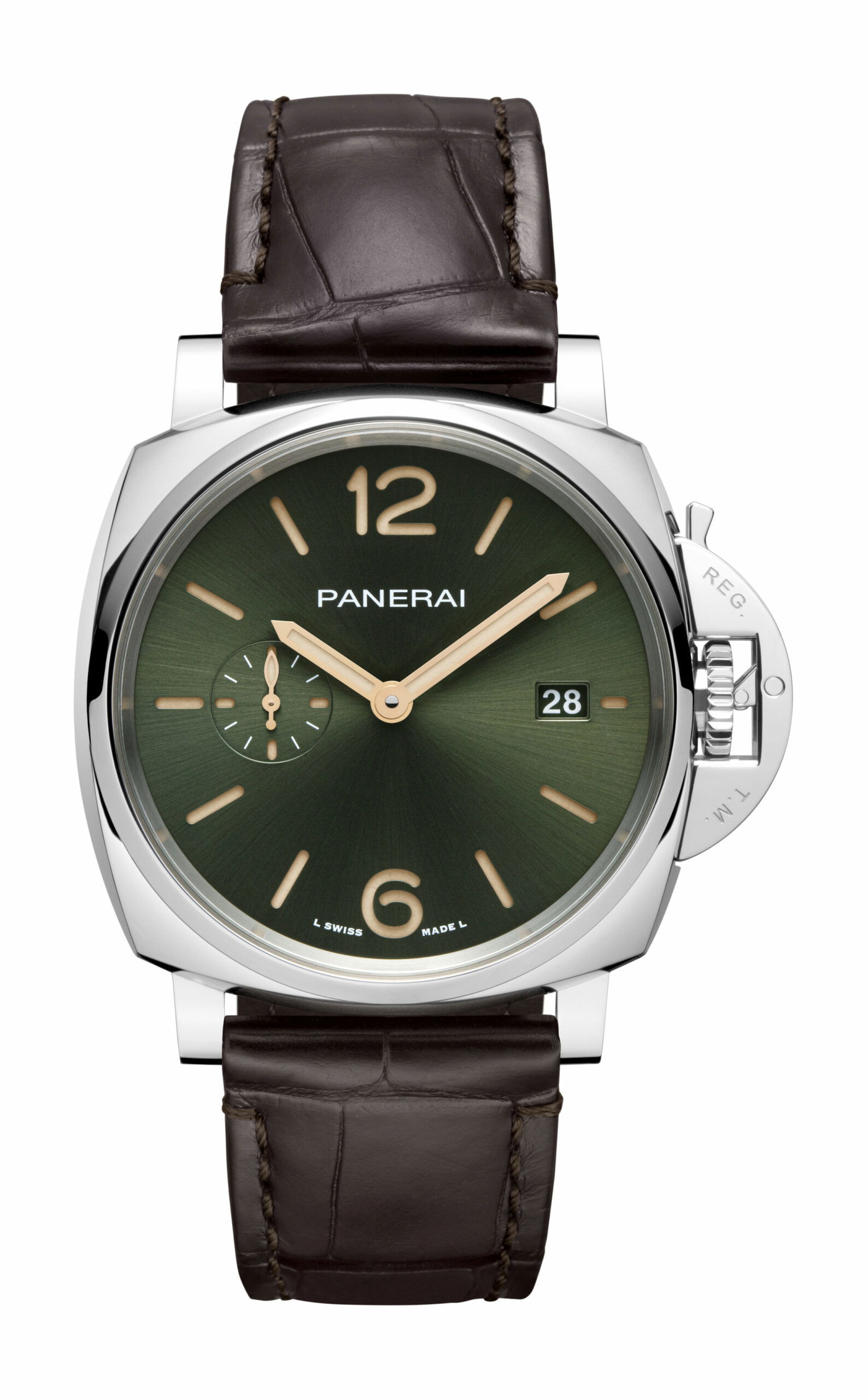 Panerai Luminor Due Platinumtech™ luxury timepiece - detailed view