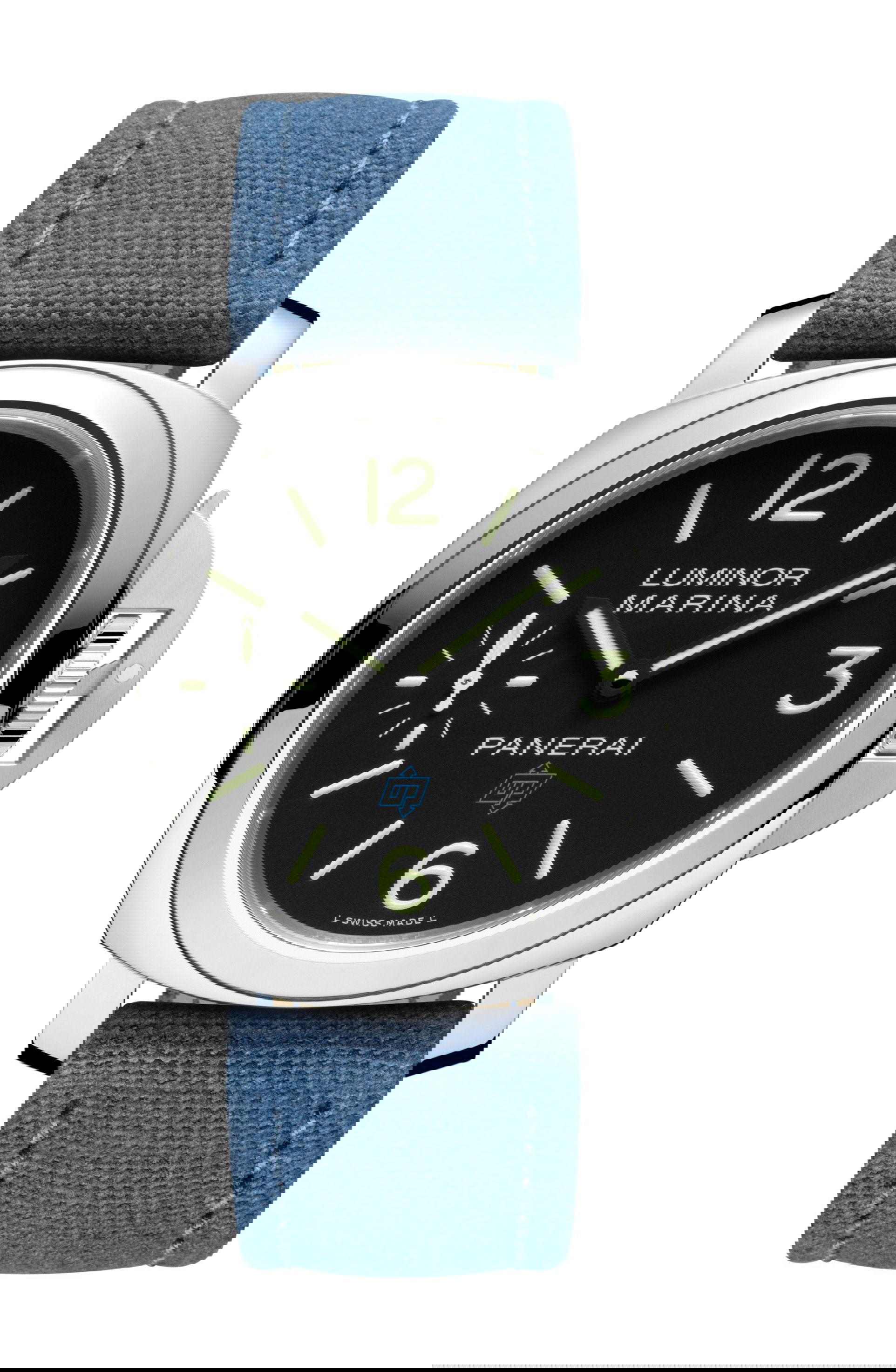 Panerai Luminor Logo luxury timepiece - detailed view