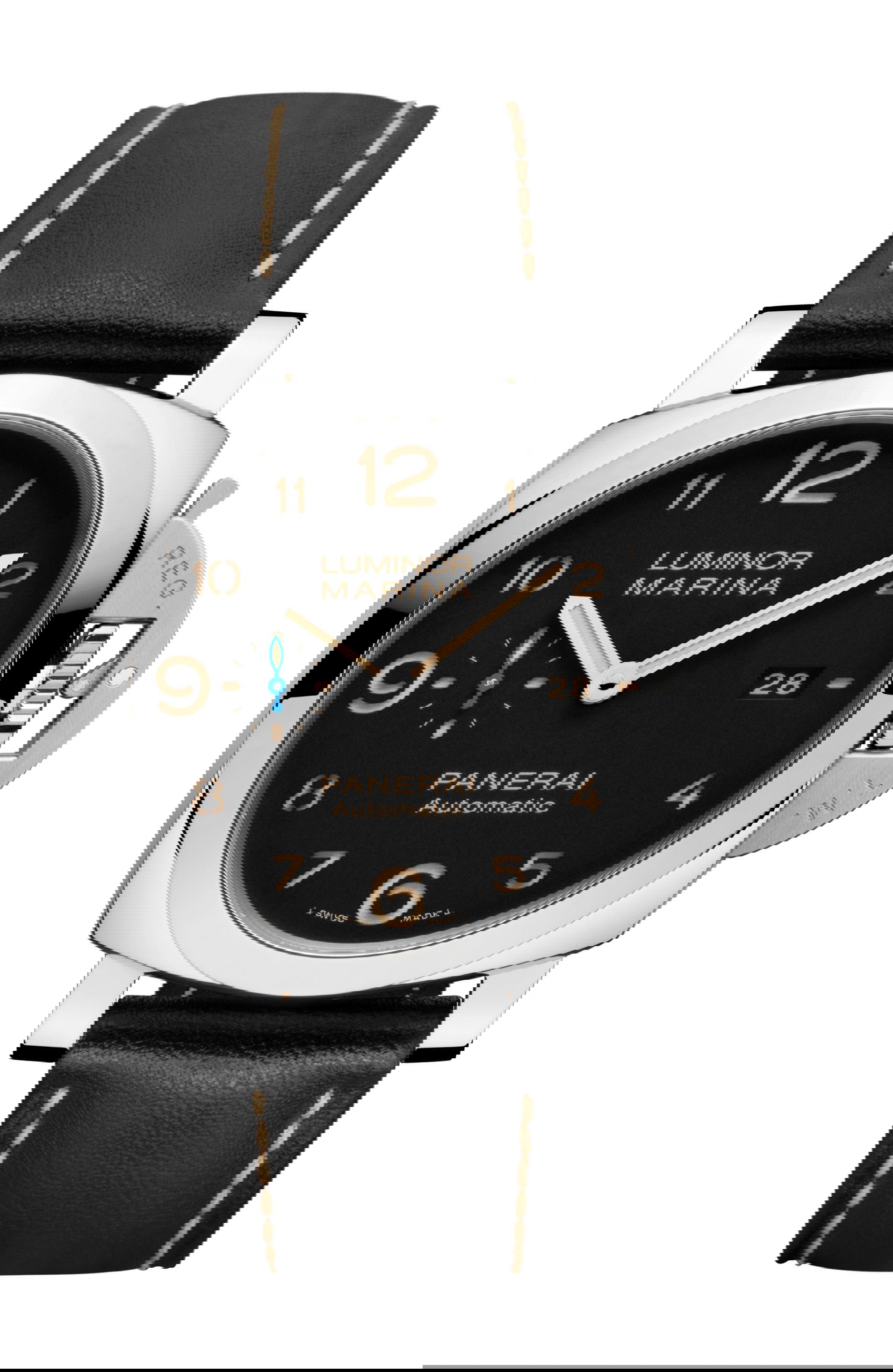 Panerai Luminor Marina luxury timepiece - detailed view