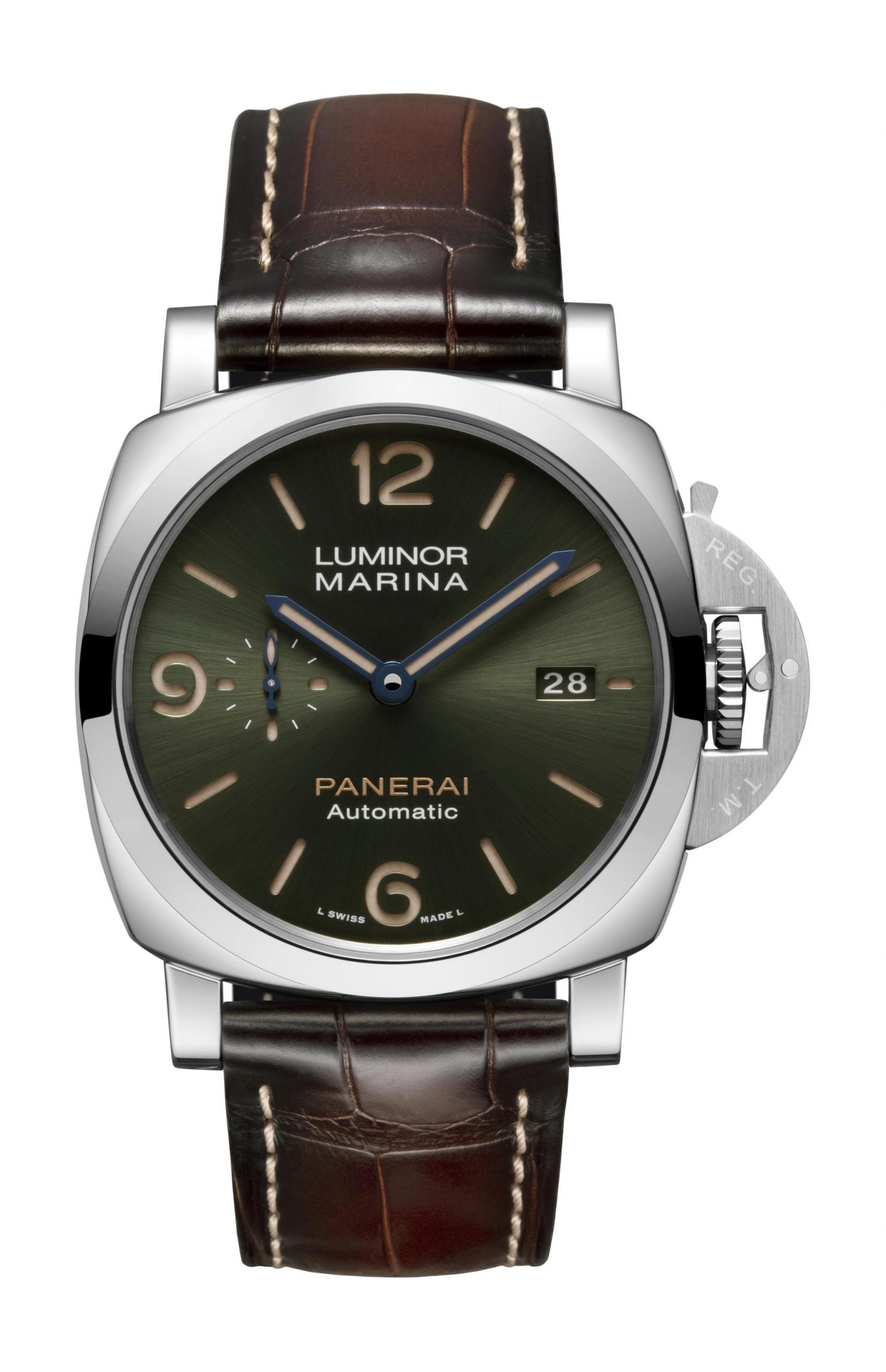Panerai Luminor Marina Platinumtech™ luxury timepiece - detailed view