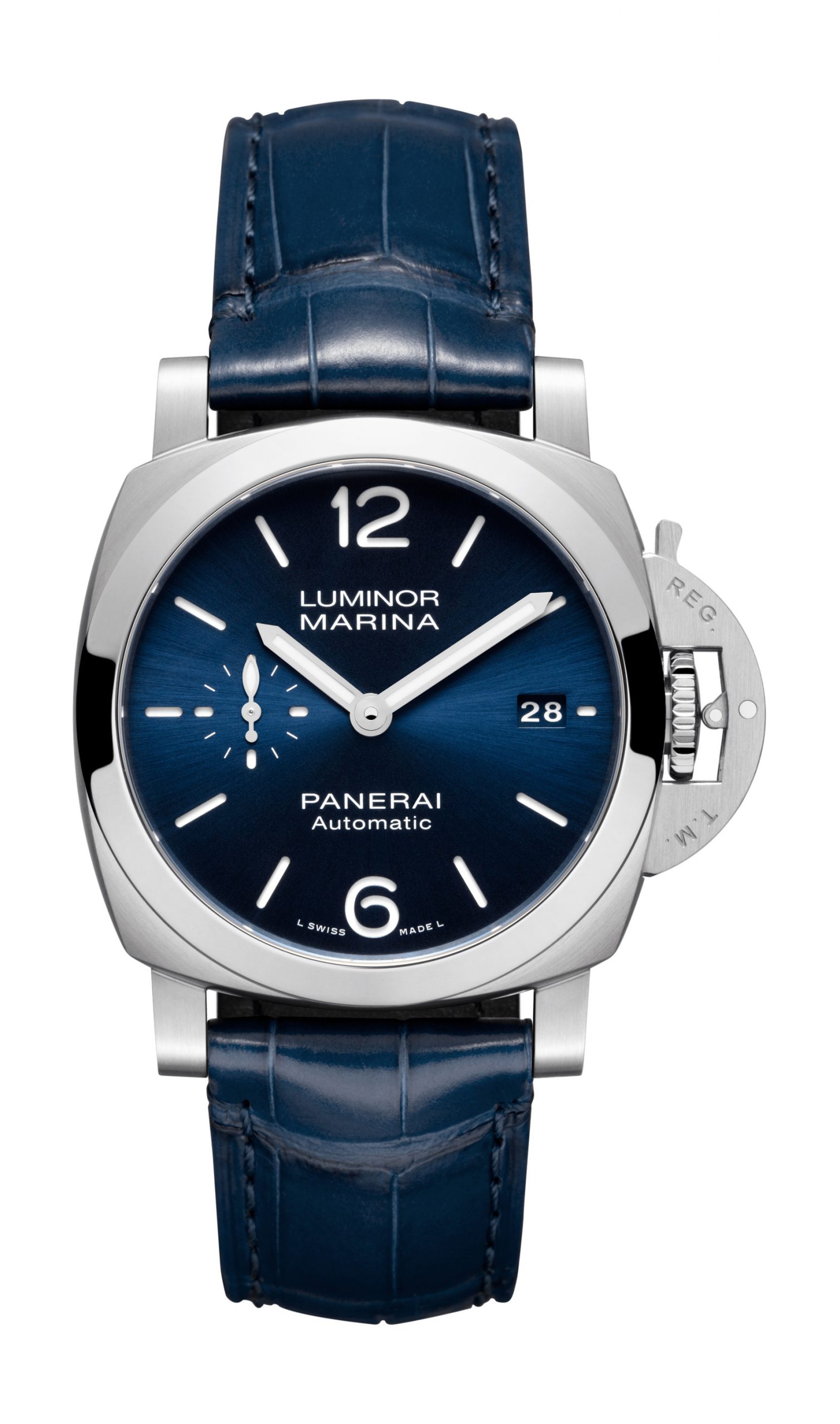 Panerai Luminor Marina Quaranta luxury timepiece - detailed view