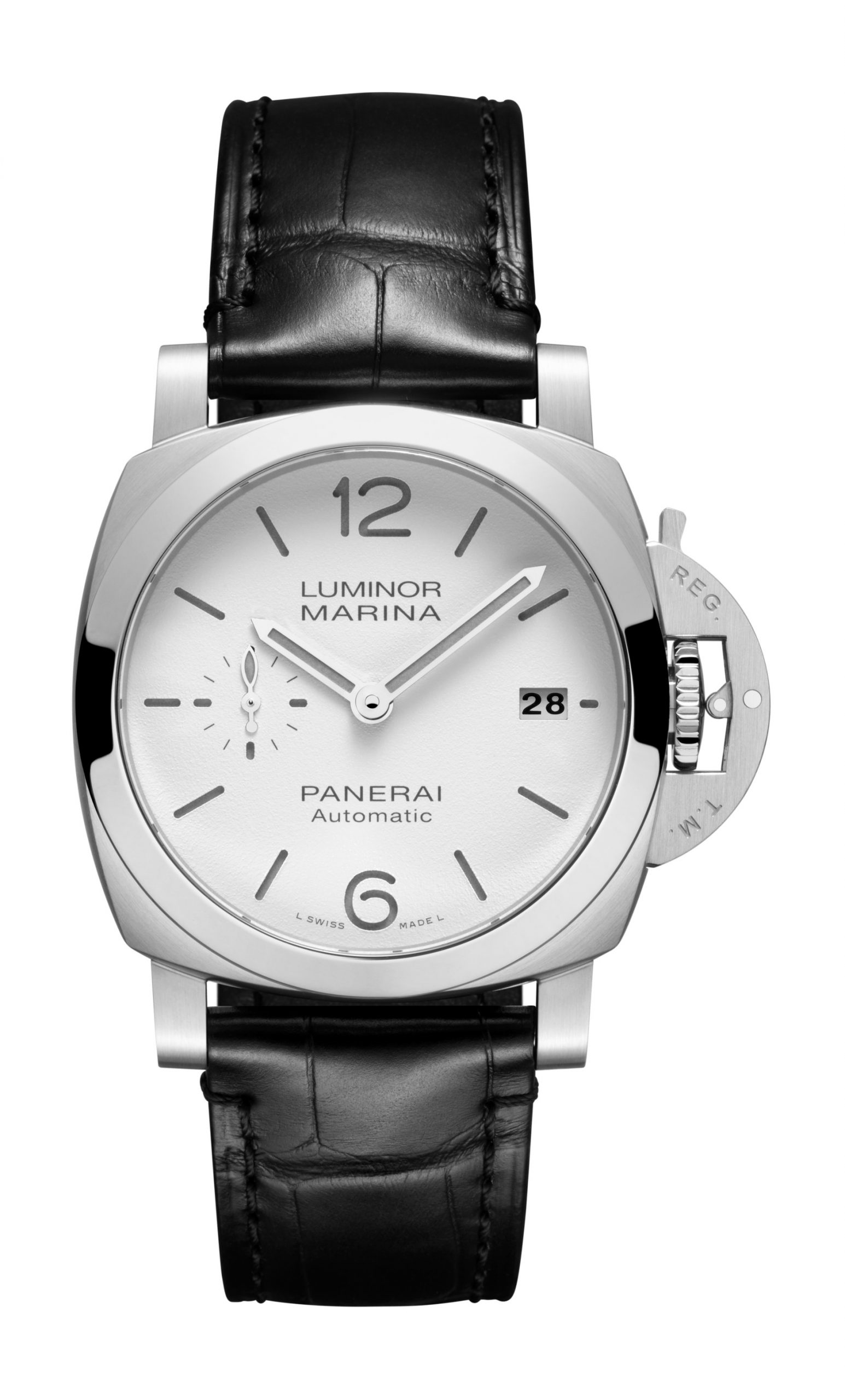 Panerai Luminor Marina Quaranta luxury timepiece - detailed view