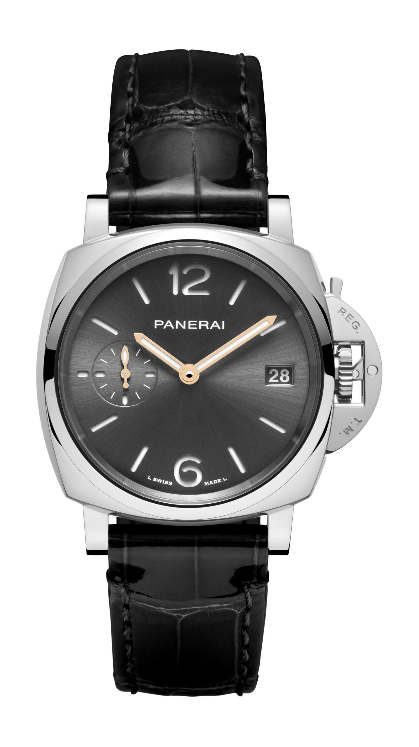 Panerai Luminor Piccolo Due luxury timepiece - detailed view