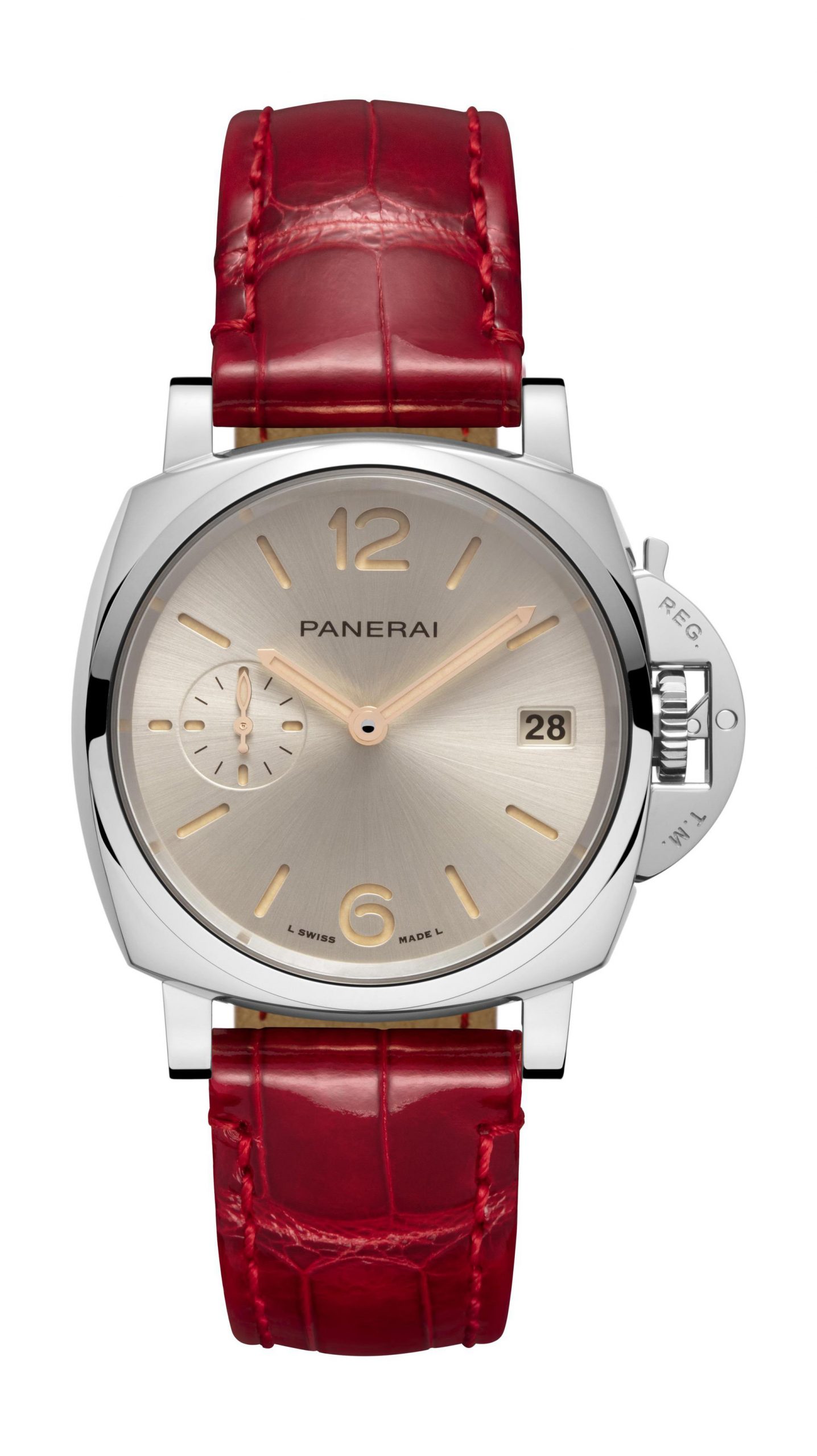 Panerai Luminor Piccolo Due luxury timepiece - detailed view