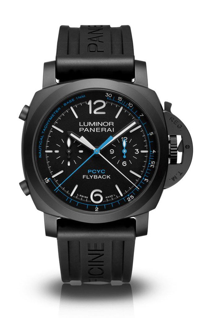 Panerai Luminor Yachts Challenge luxury timepiece - detailed view