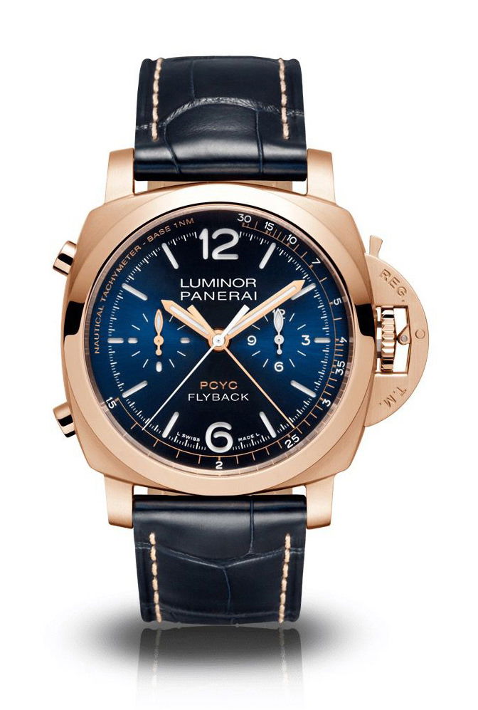 Panerai Luminor Yachts Challenge luxury timepiece - detailed view