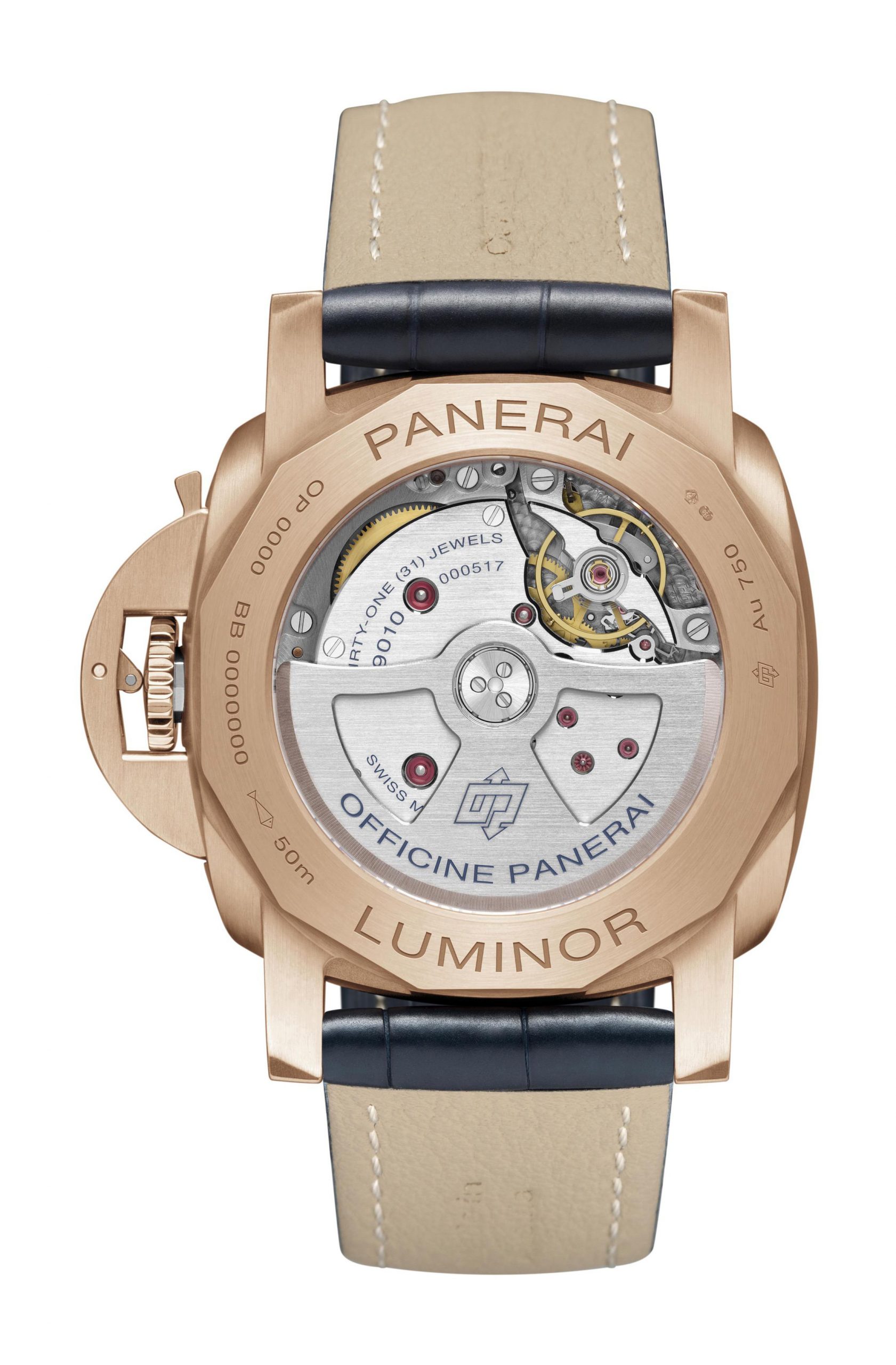 Panerai Luminor Marina Goldtech™ Sole Blu - View 2