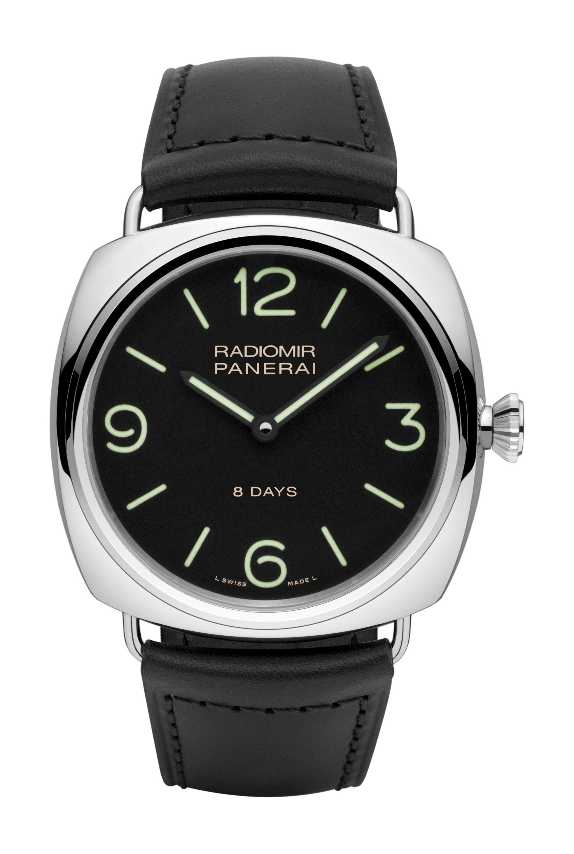 Panerai Radiomir 8 Days luxury timepiece - detailed view