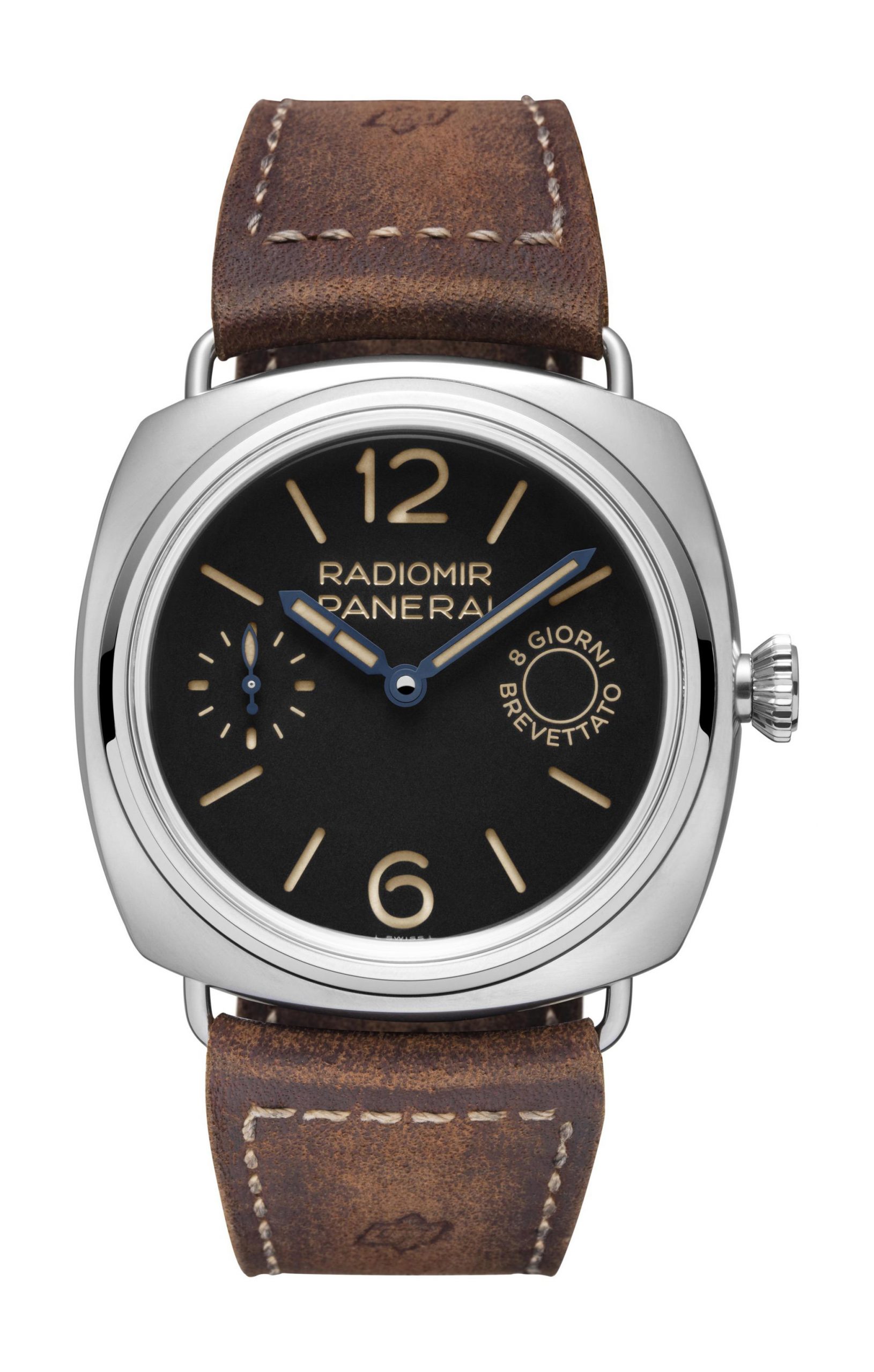 Panerai Radiomir 8 Days luxury timepiece - detailed view