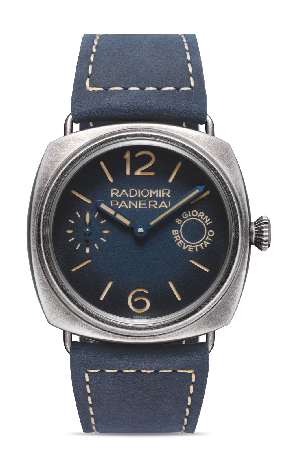 Panerai Radiomir Otto Giorni luxury timepiece - detailed view