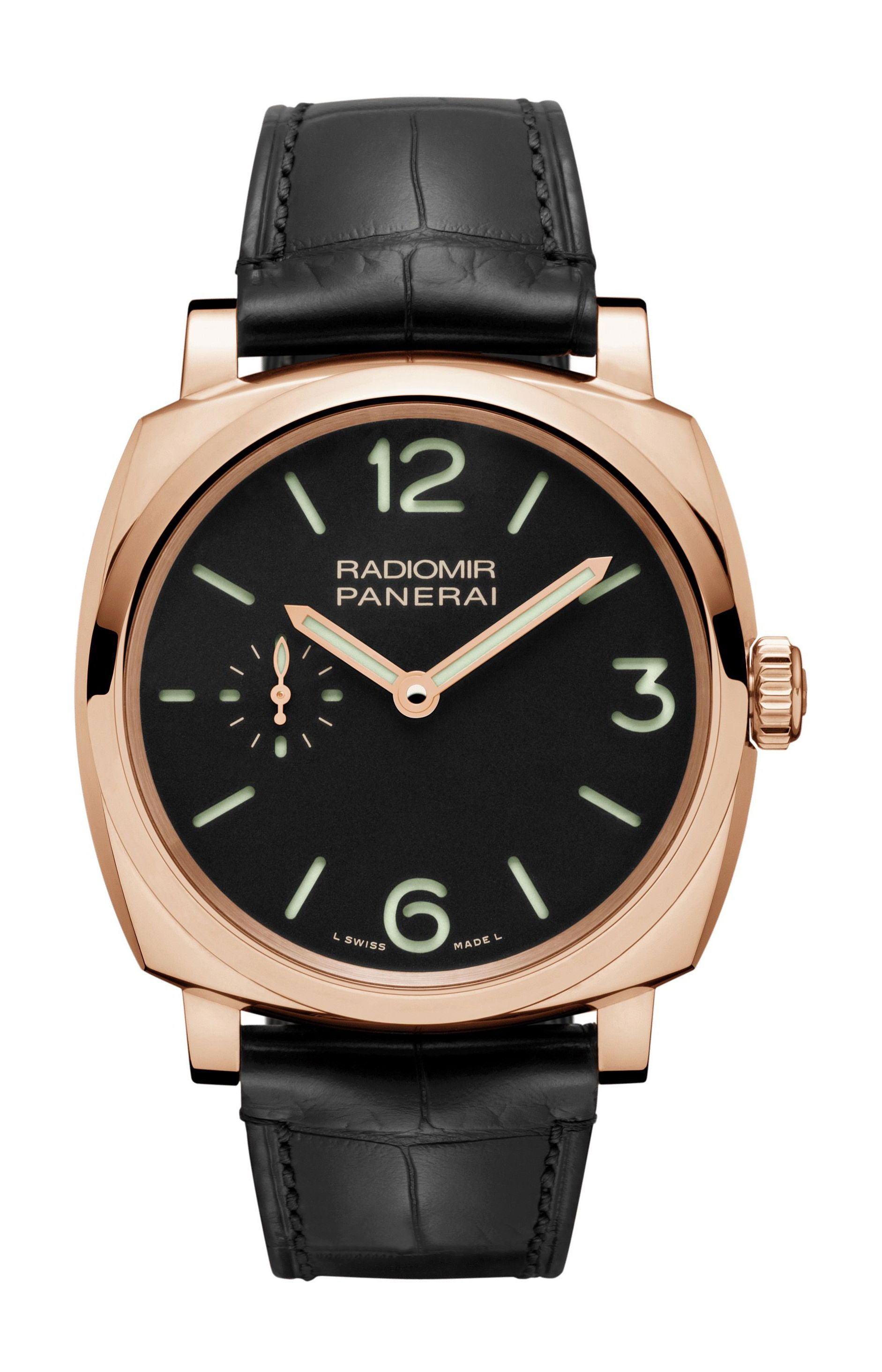 Panerai Radiomir luxury timepiece - detailed view