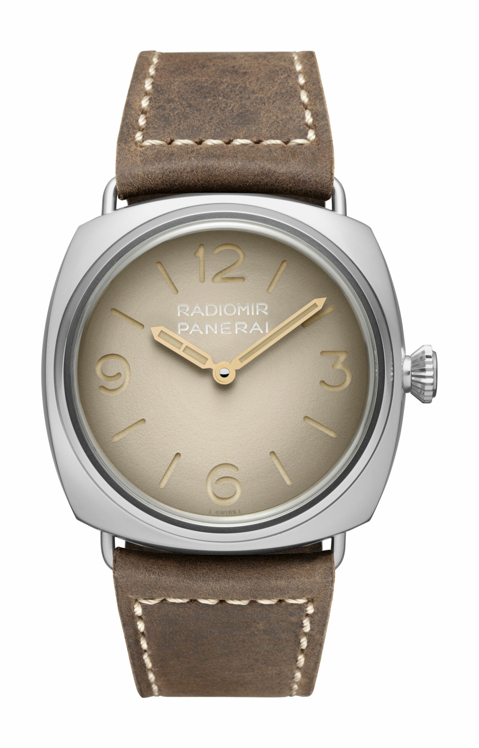 Panerai Radiomir Tre Giorni luxury timepiece - detailed view