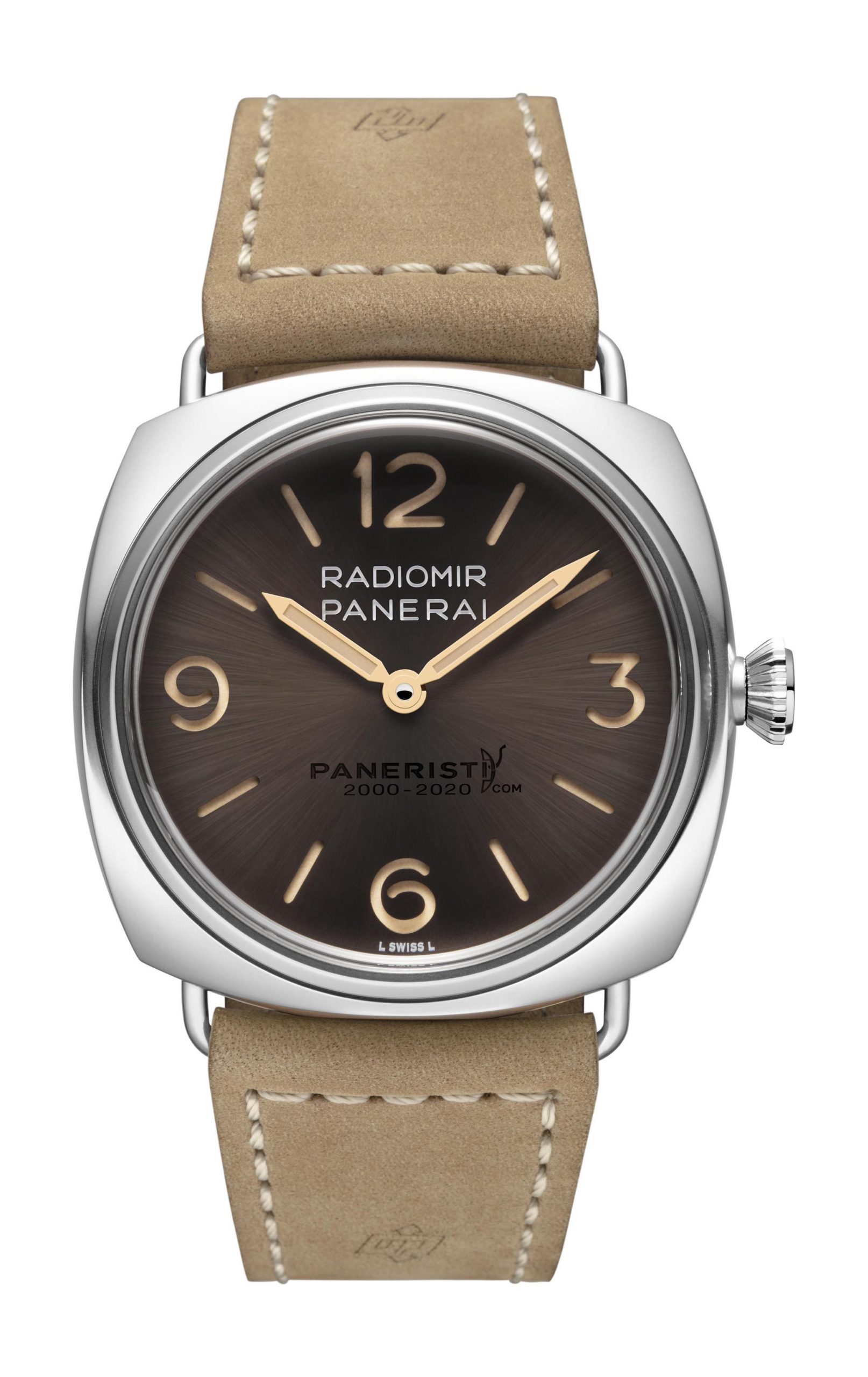 Panerai Radiomir Venti luxury timepiece - detailed view