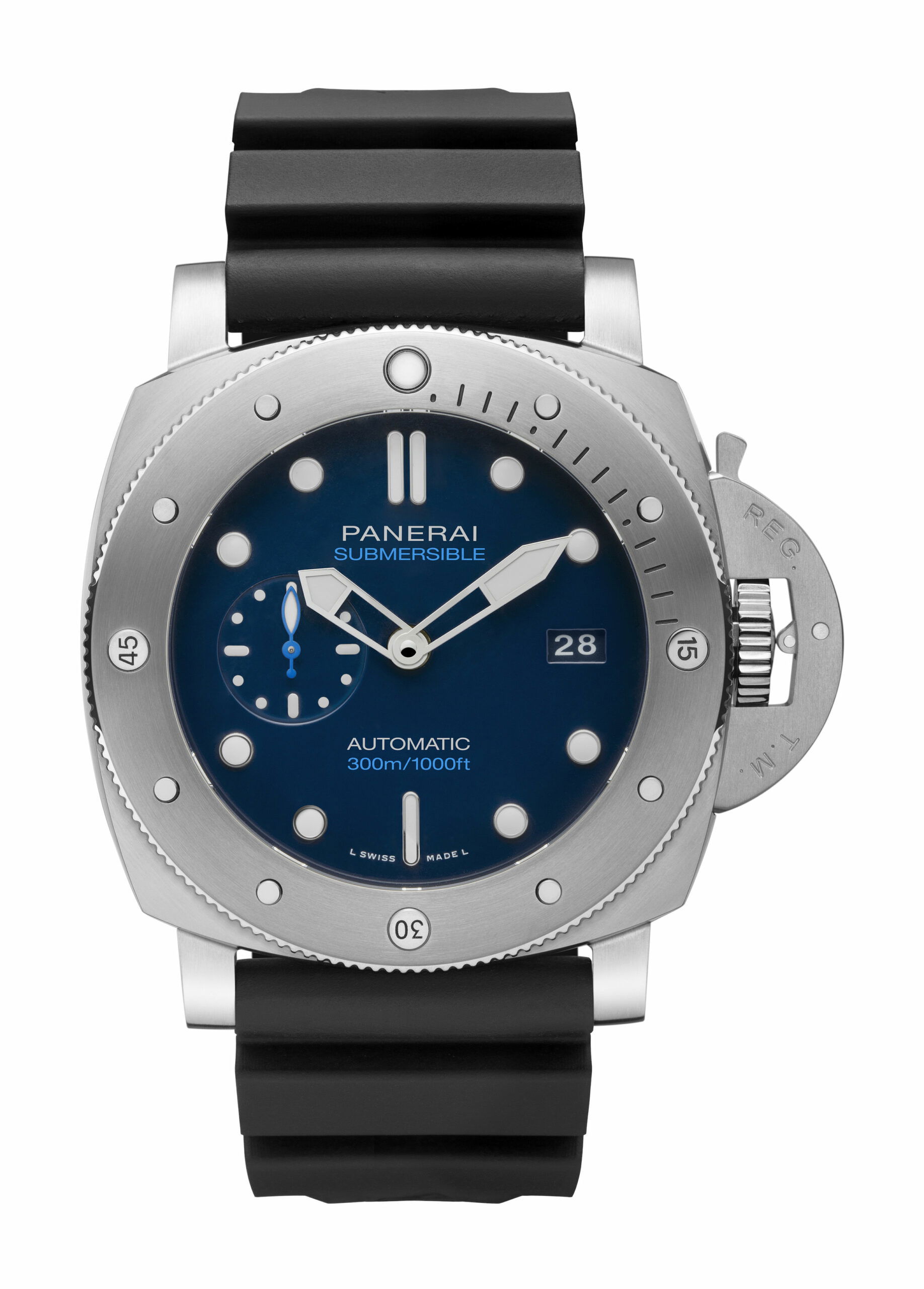 Panerai Submersible BMG-TECH luxury timepiece - detailed view