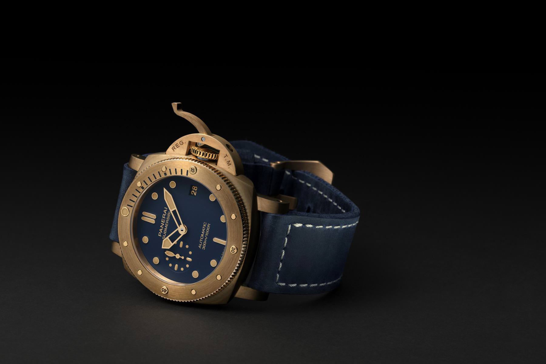 Panerai Submersible Bronzo Blu Abisso - View 3
