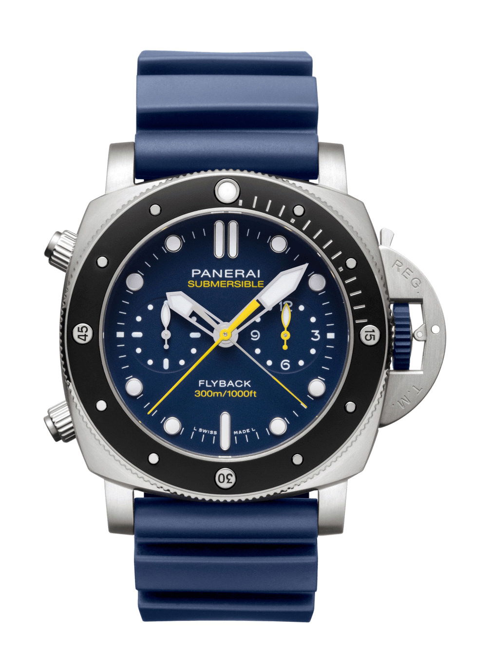 Panerai Submersible Chrono Flyback Mike Horn Edition luxury timepiece - detailed view