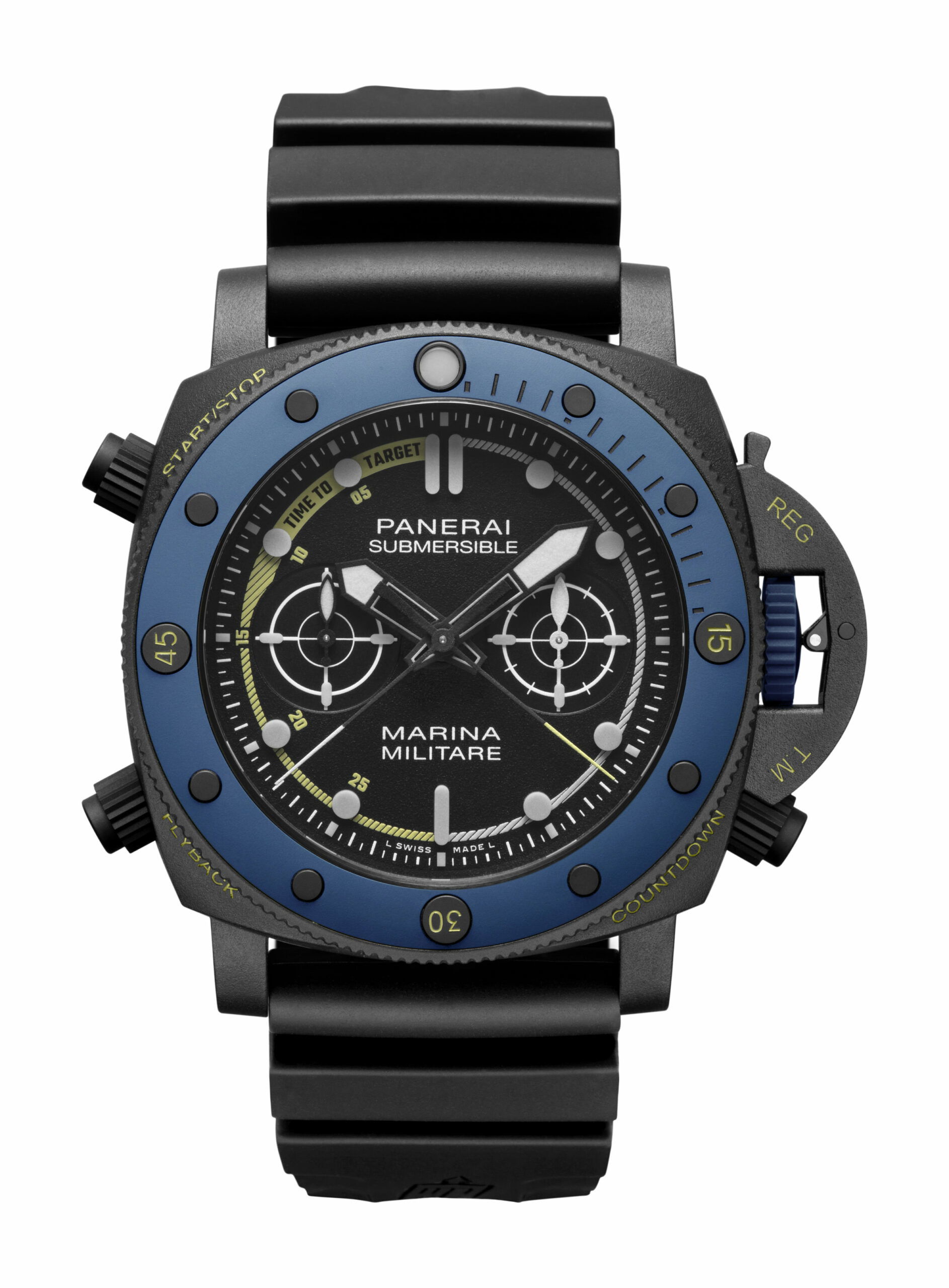 Panerai Submersible Forze Speciali luxury timepiece - detailed view
