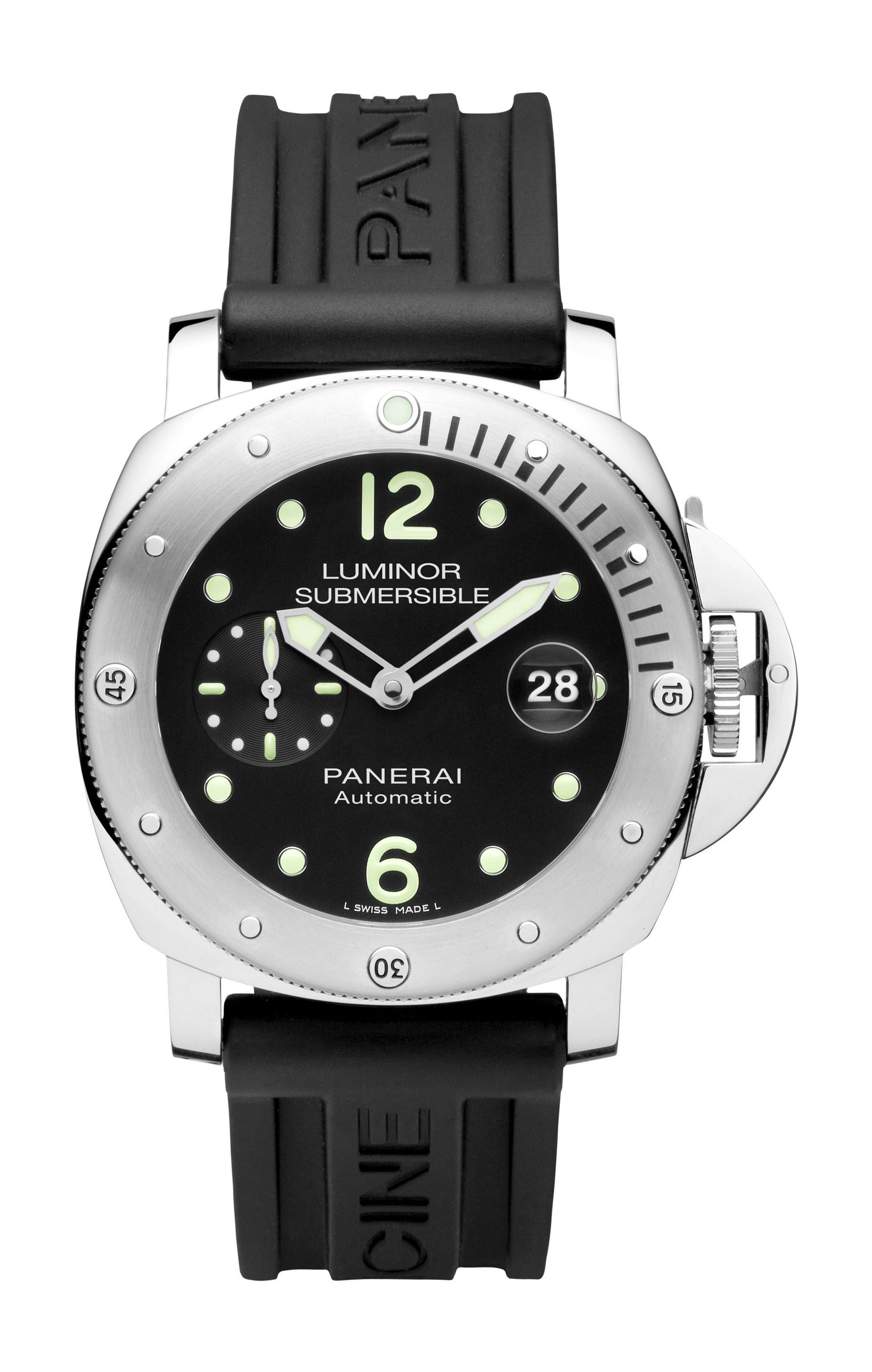 Panerai Submersible luxury timepiece - detailed view