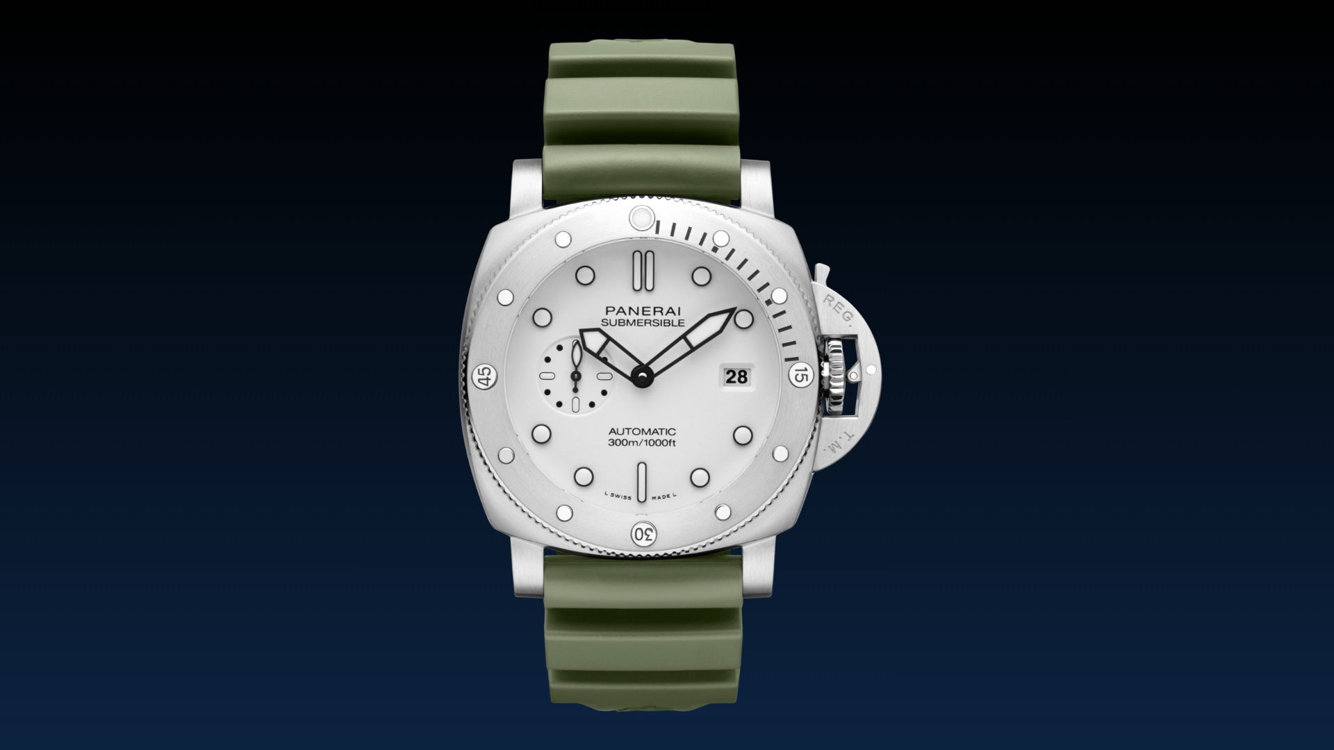 Panerai Submersible QuarantaQuattro Bianco - View 3