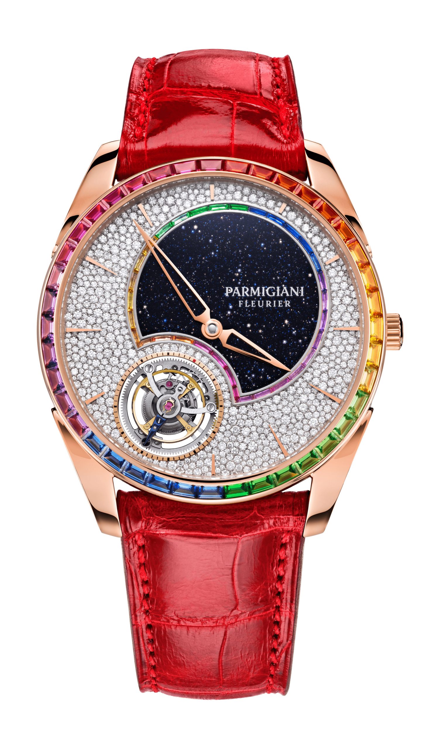 Parmigiani Fleurier Tonda 1950 Flying Tourbillon Double Rainbow watch