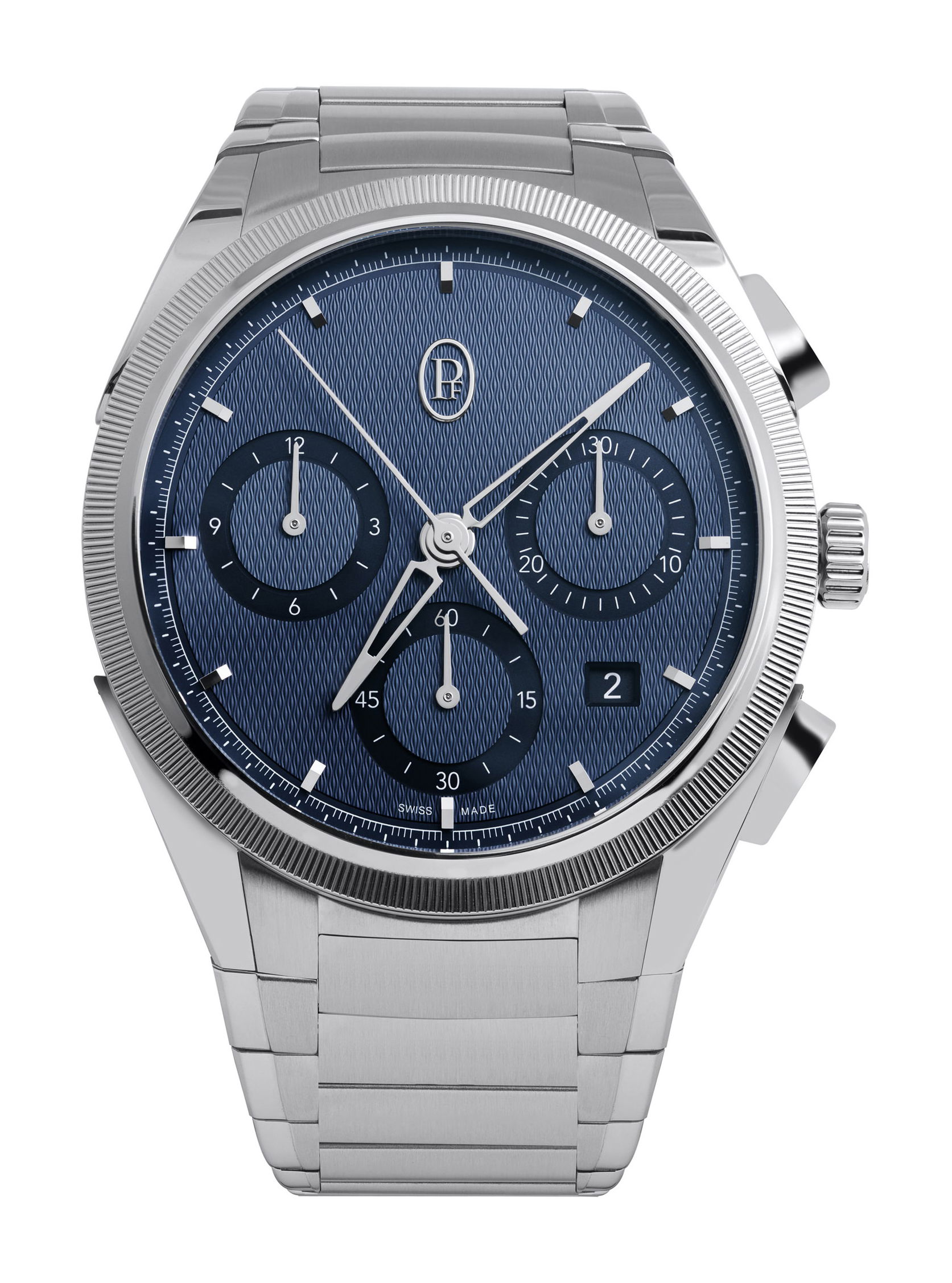 Parmigiani Fleurier Tonda PF Chronograph luxury timepiece - detailed view