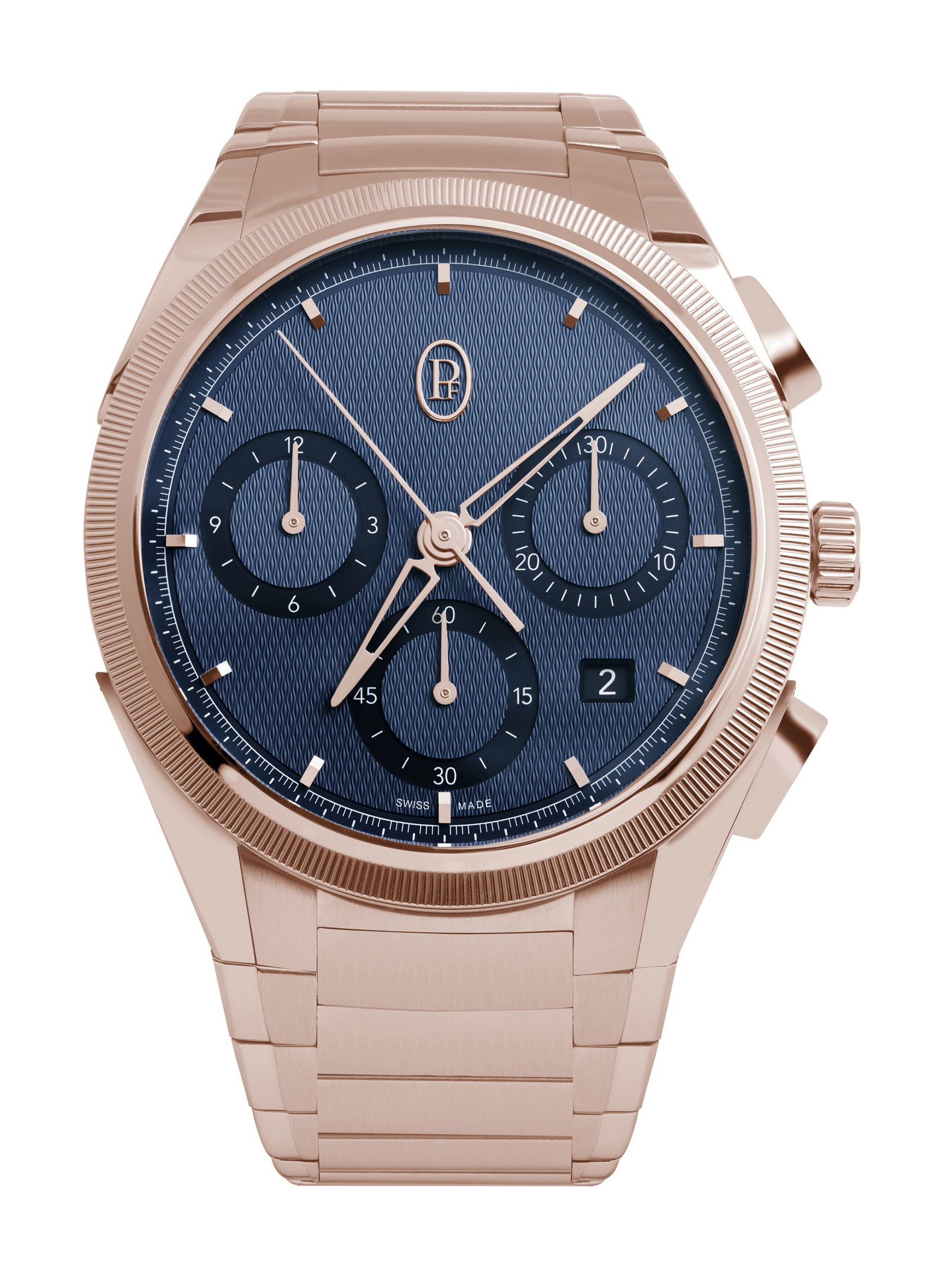 Parmigiani Fleurier Tonda PF Chronograph luxury timepiece - detailed view