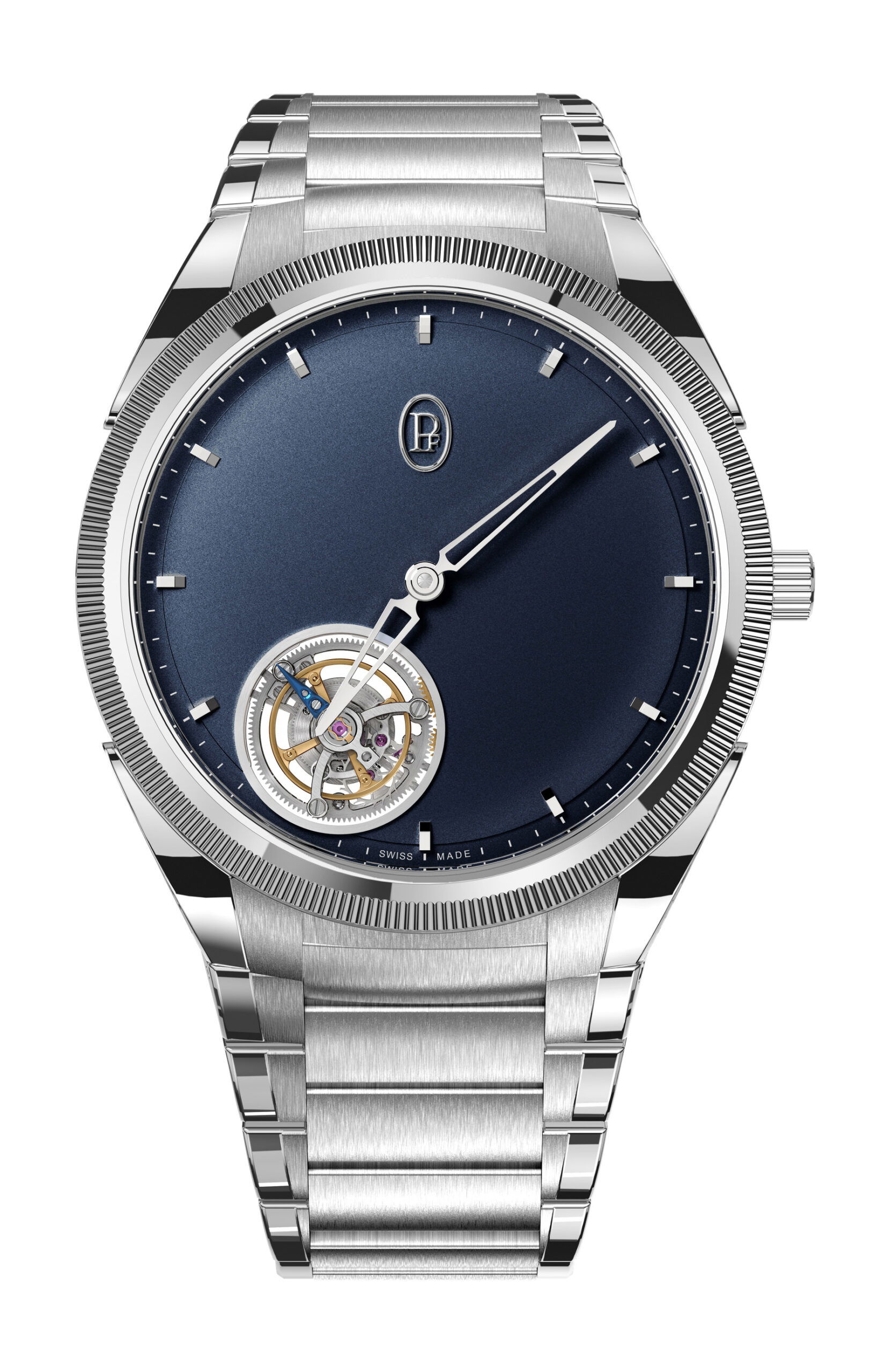 Parmigiani Fleurier Tonda PF Flying Tourbillon luxury timepiece - detailed view