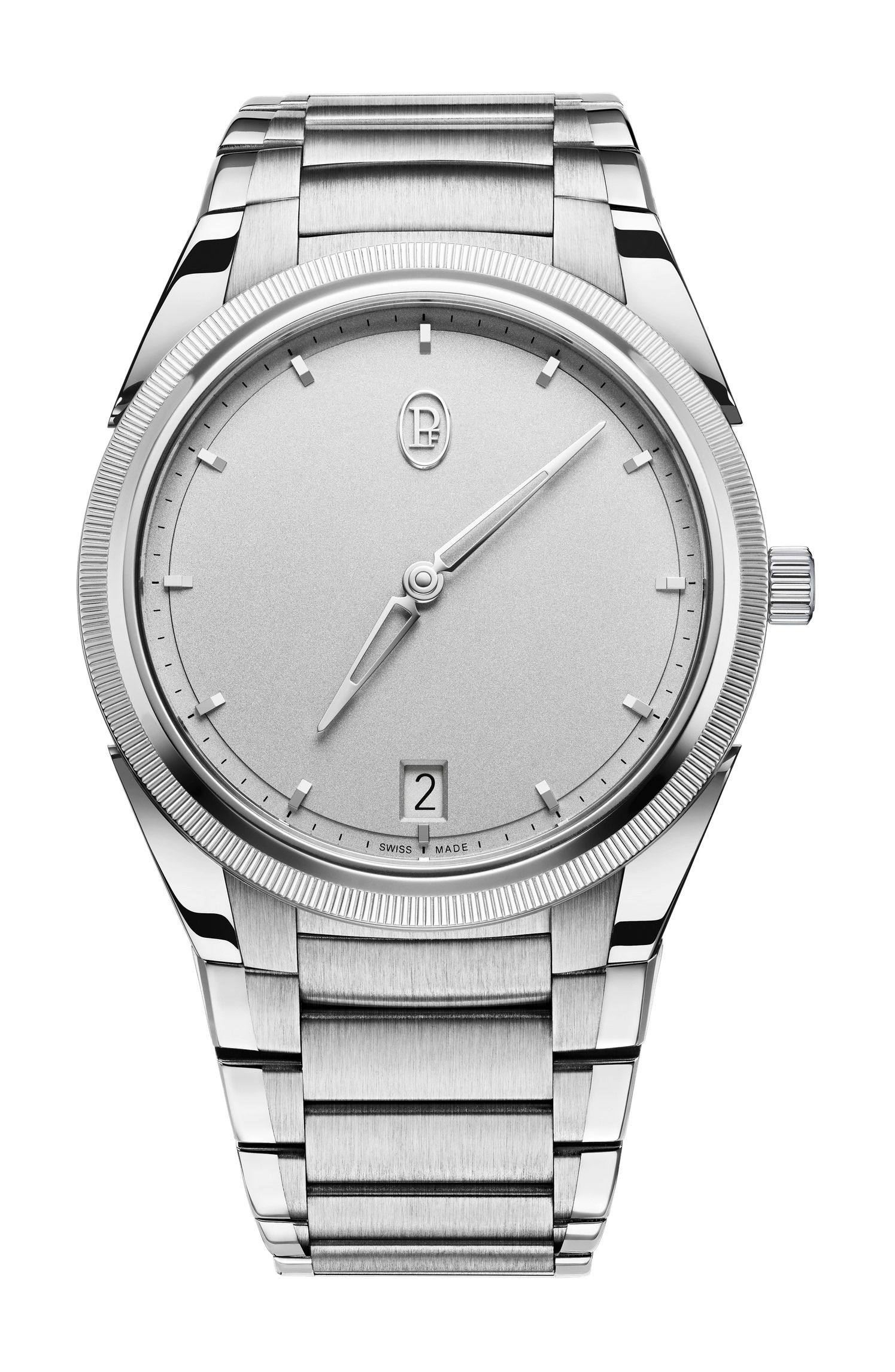 Parmigiani Fleurier Tonda PF Micro Rotor Platine luxury timepiece - detailed view