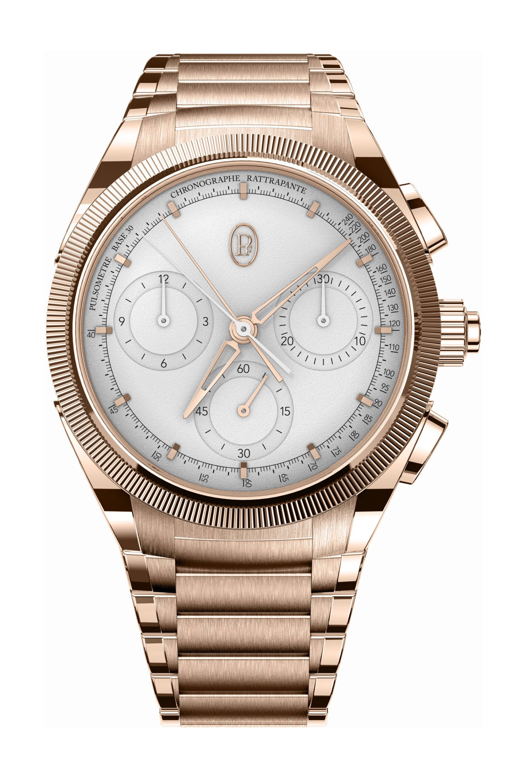 Parmigiani Fleurier Tonda PF Split-Seconds Chronograph luxury timepiece - detailed view