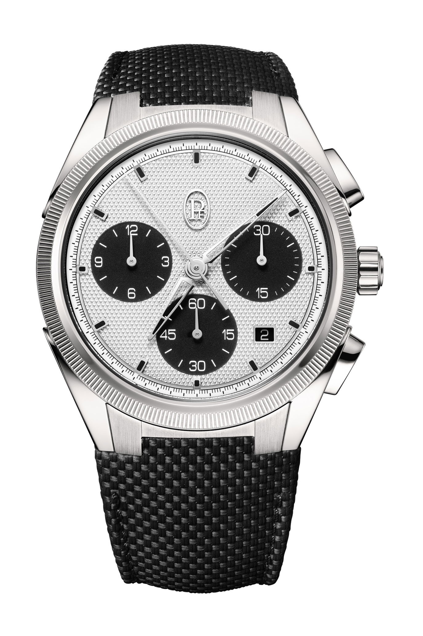 Parmigiani Fleurier Tonda PF Sport Chronograph luxury timepiece - detailed view