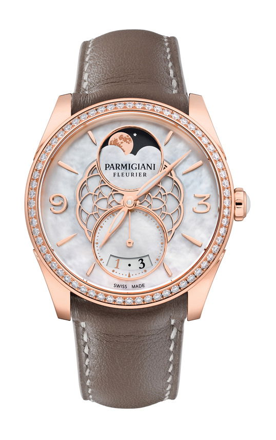 Parmigiani Fleurier Tonda Selene luxury timepiece - detailed view