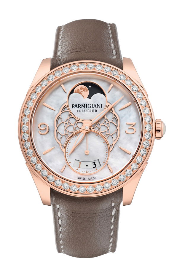 Parmigiani Fleurier Tonda Selene luxury timepiece - detailed view