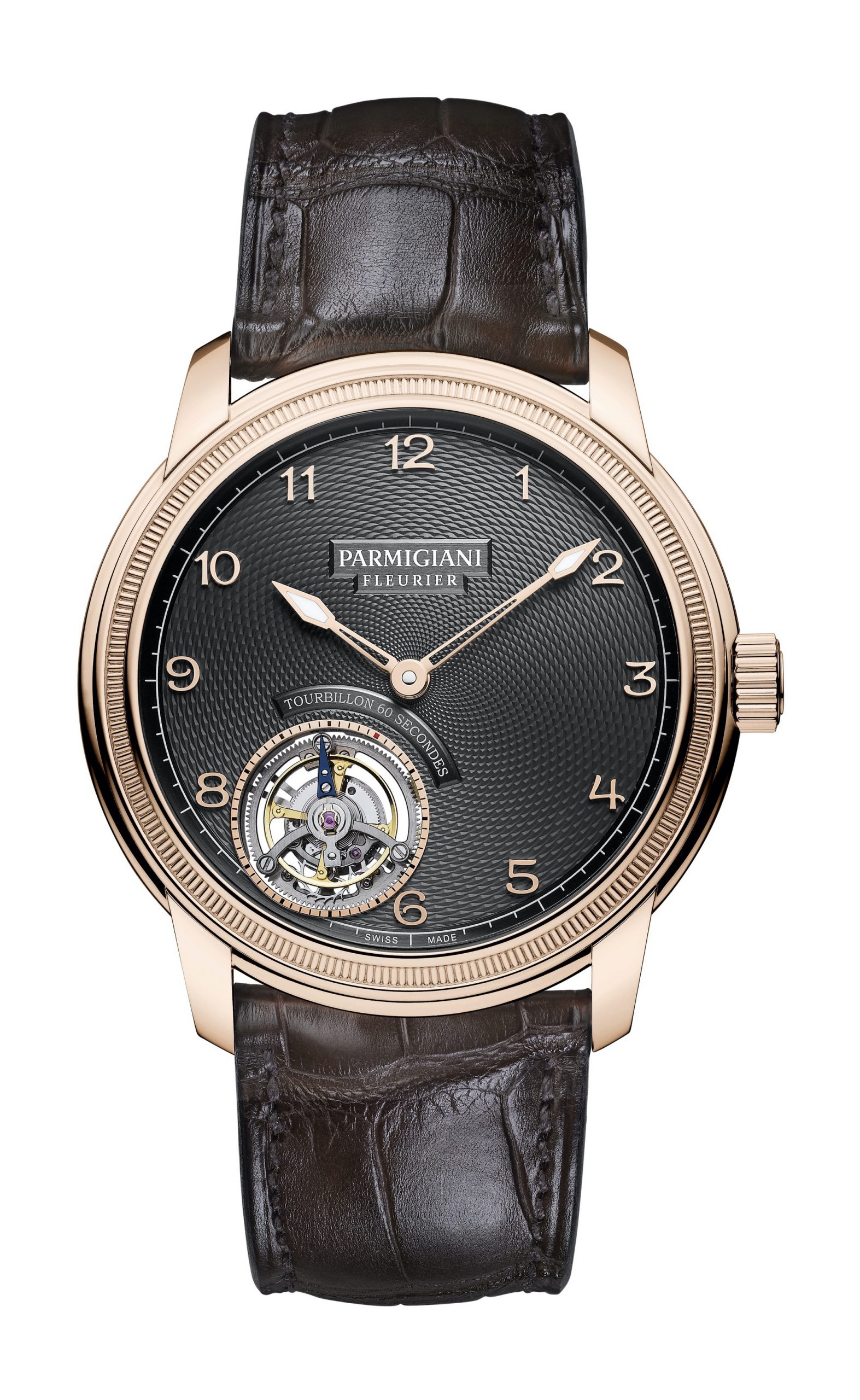 Parmigiani Fleurier Toric Tourbillon Slate luxury timepiece - detailed view
