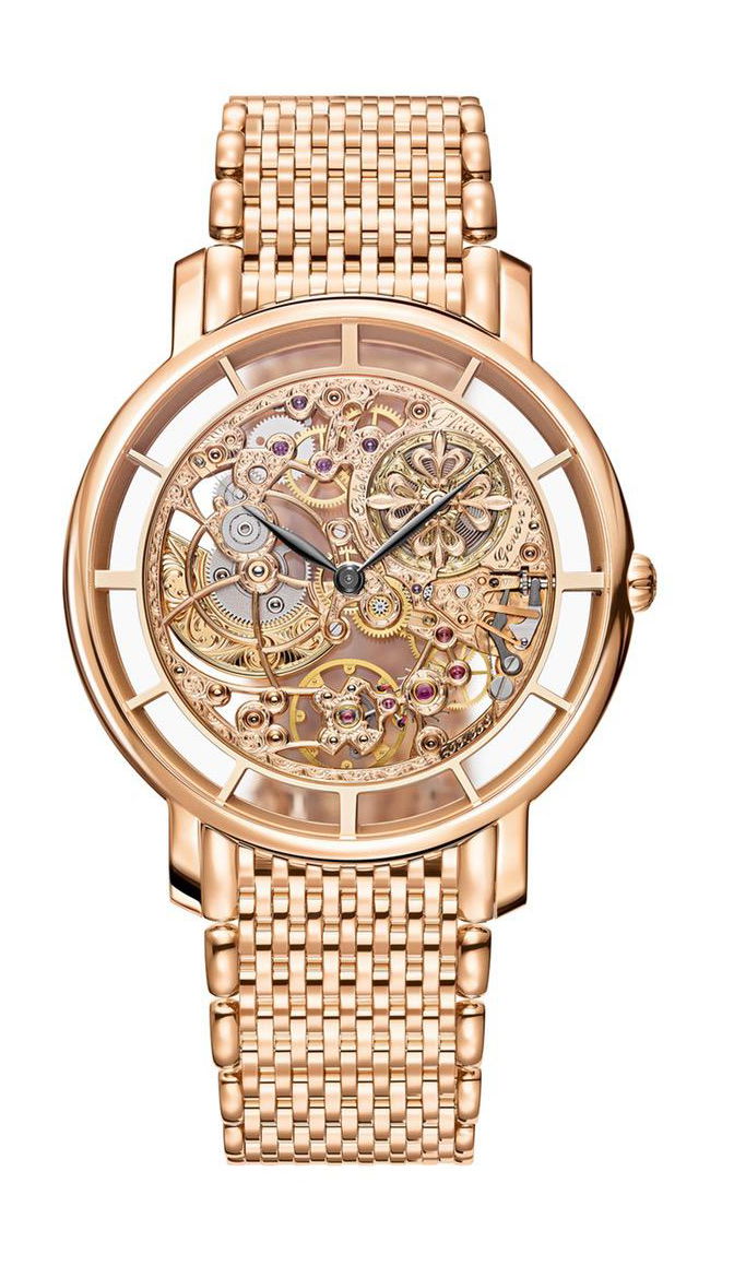 Patek Philippe Complications Skeleton luxury timepiece - detailed view