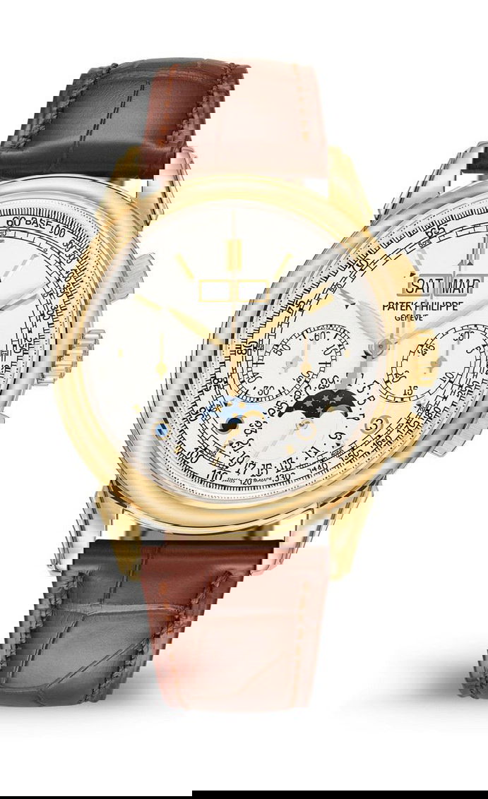 Patek Philippe Grand Complications luxury timepiece - detailed view