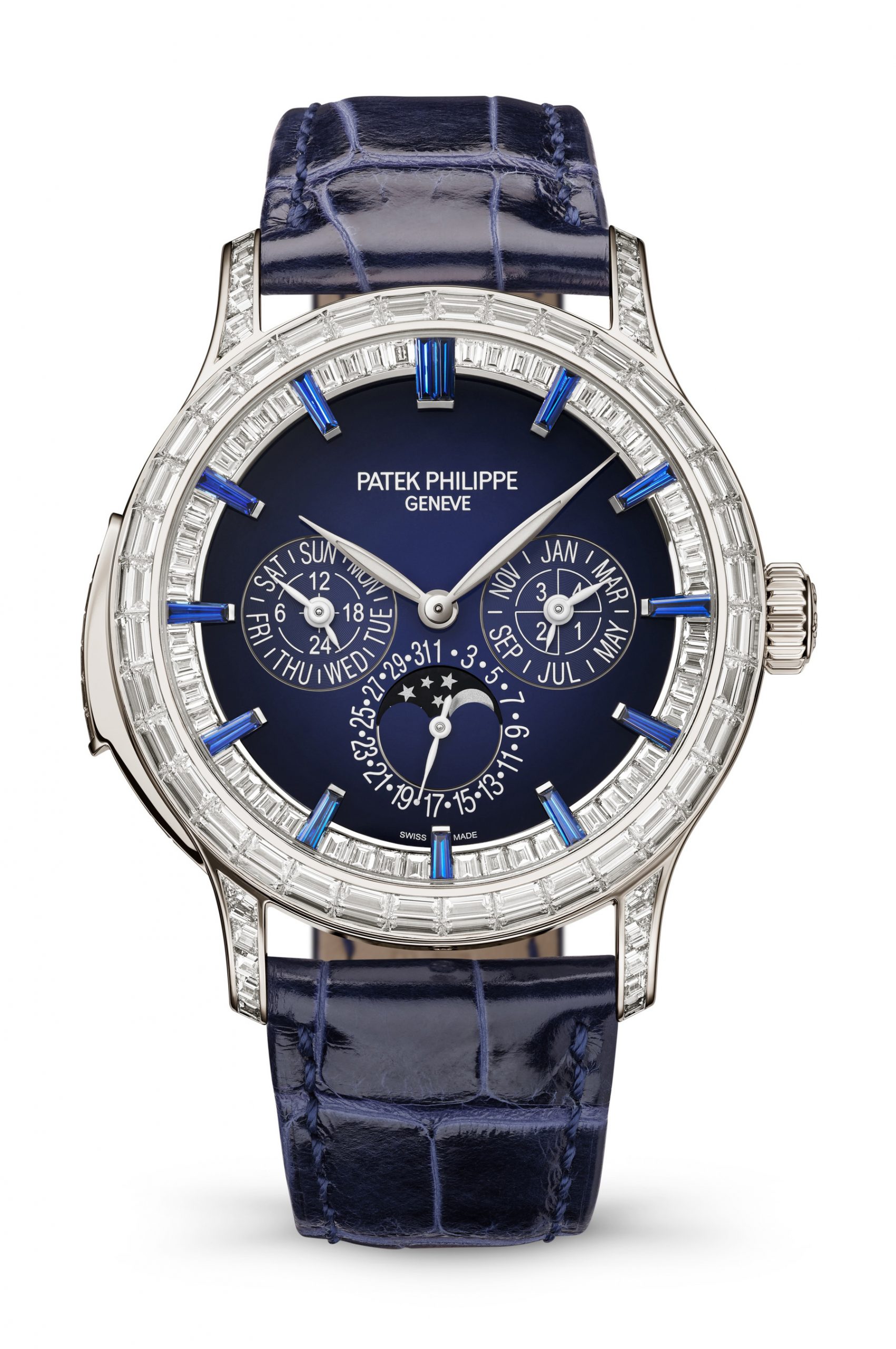 Patek Philippe Grand Complications luxury timepiece - detailed view