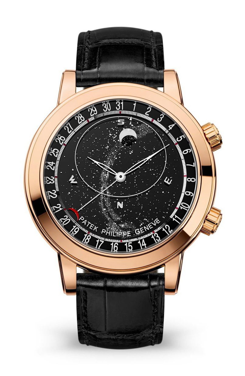 Patek Philippe Grand Complications Celestial Moon Age luxury timepiece - detailed view