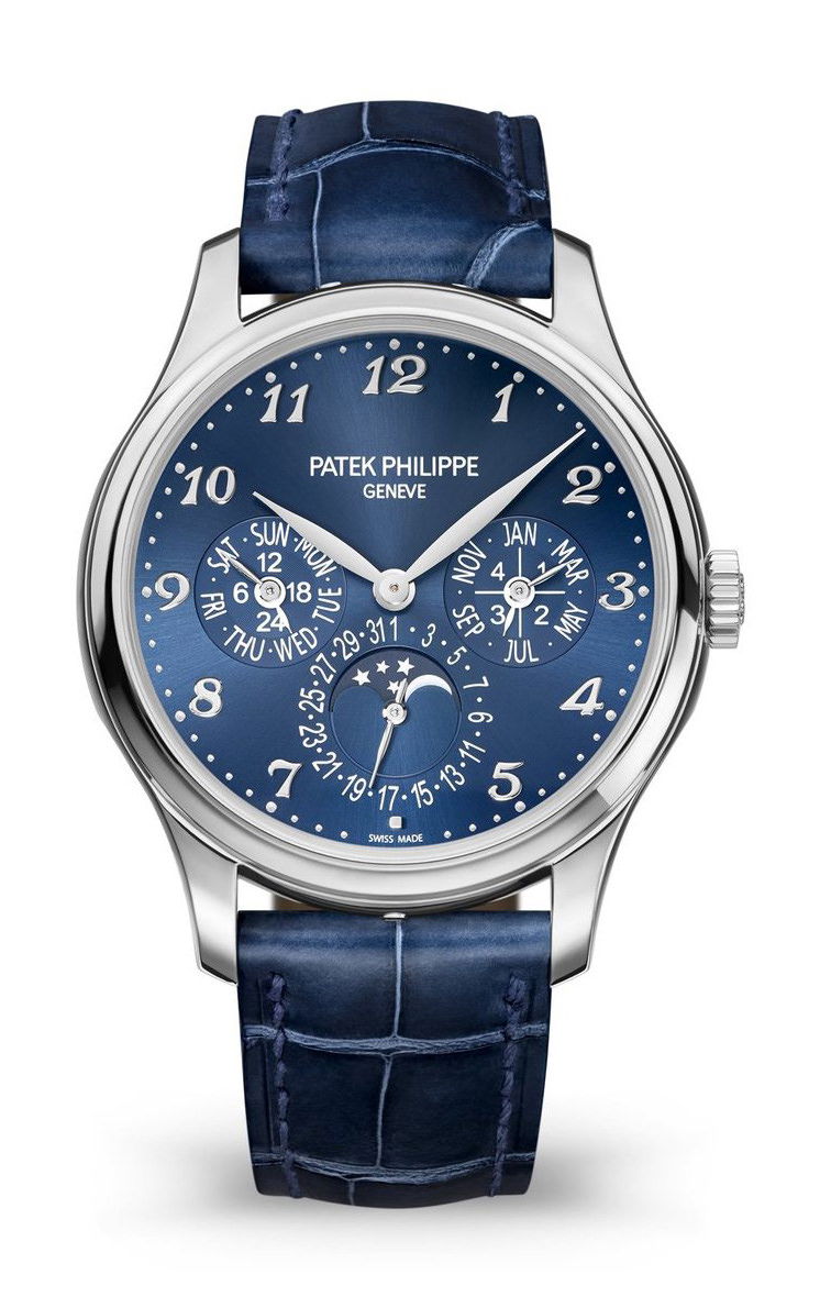 Patek Philippe Grand Complications Perpetual Calendar luxury timepiece - detailed view
