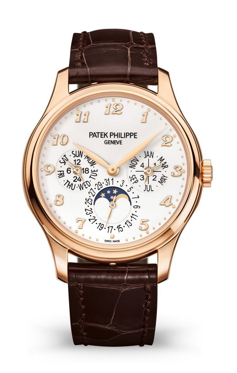 Patek Philippe Grand Complications Perpetual Calendar luxury timepiece - detailed view