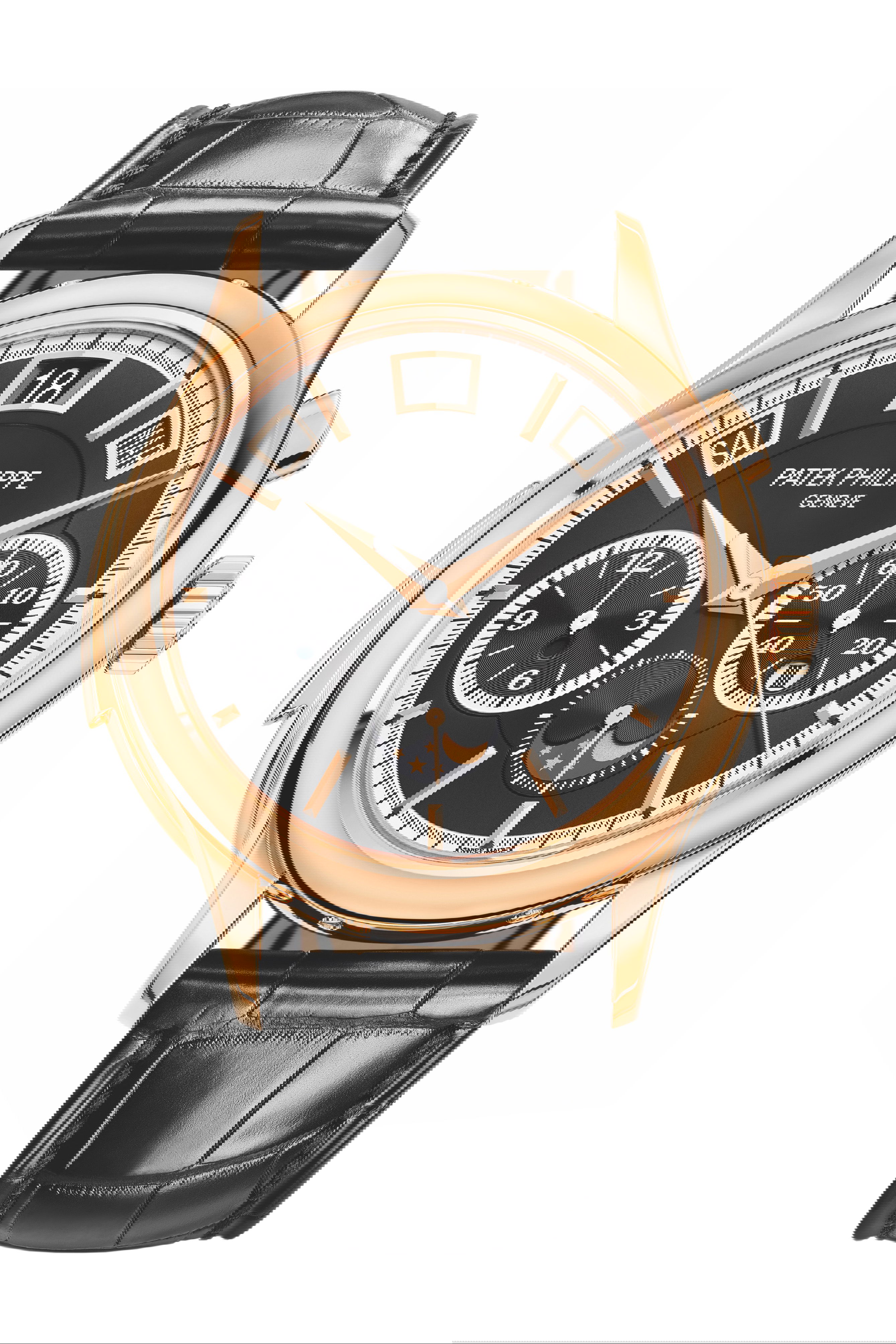 Patek Philippe Grandes Complications Minute Repeater, Chronograph, Perpetual Calendar luxury timepiece - detailed view