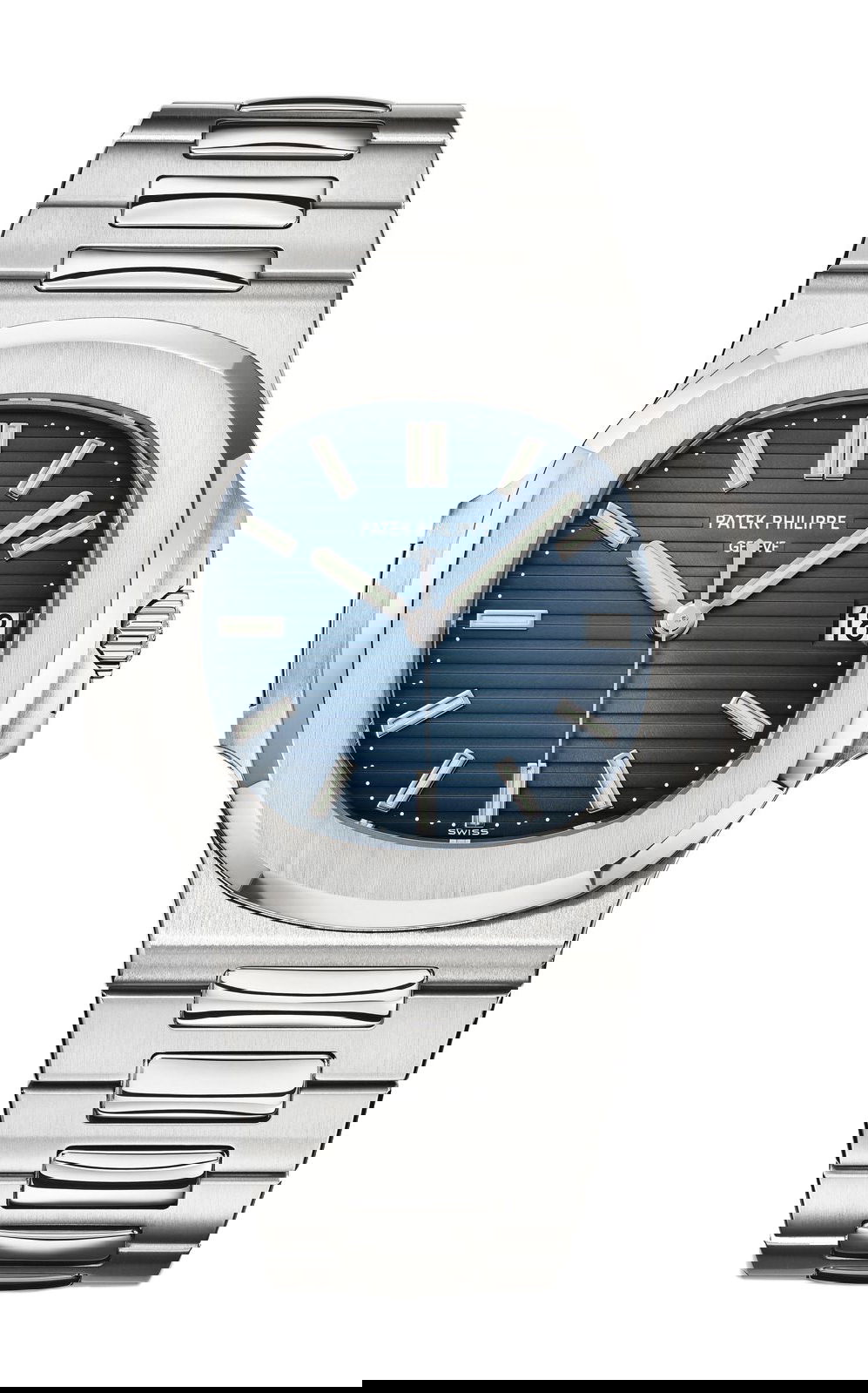 Patek Philippe Nautilus luxury timepiece - detailed view